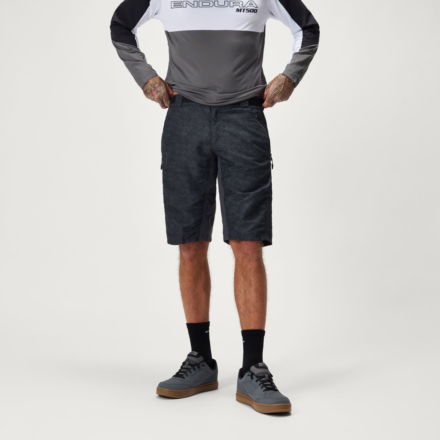 Men's Hummvee Short with Liner - Anthracite - XXL