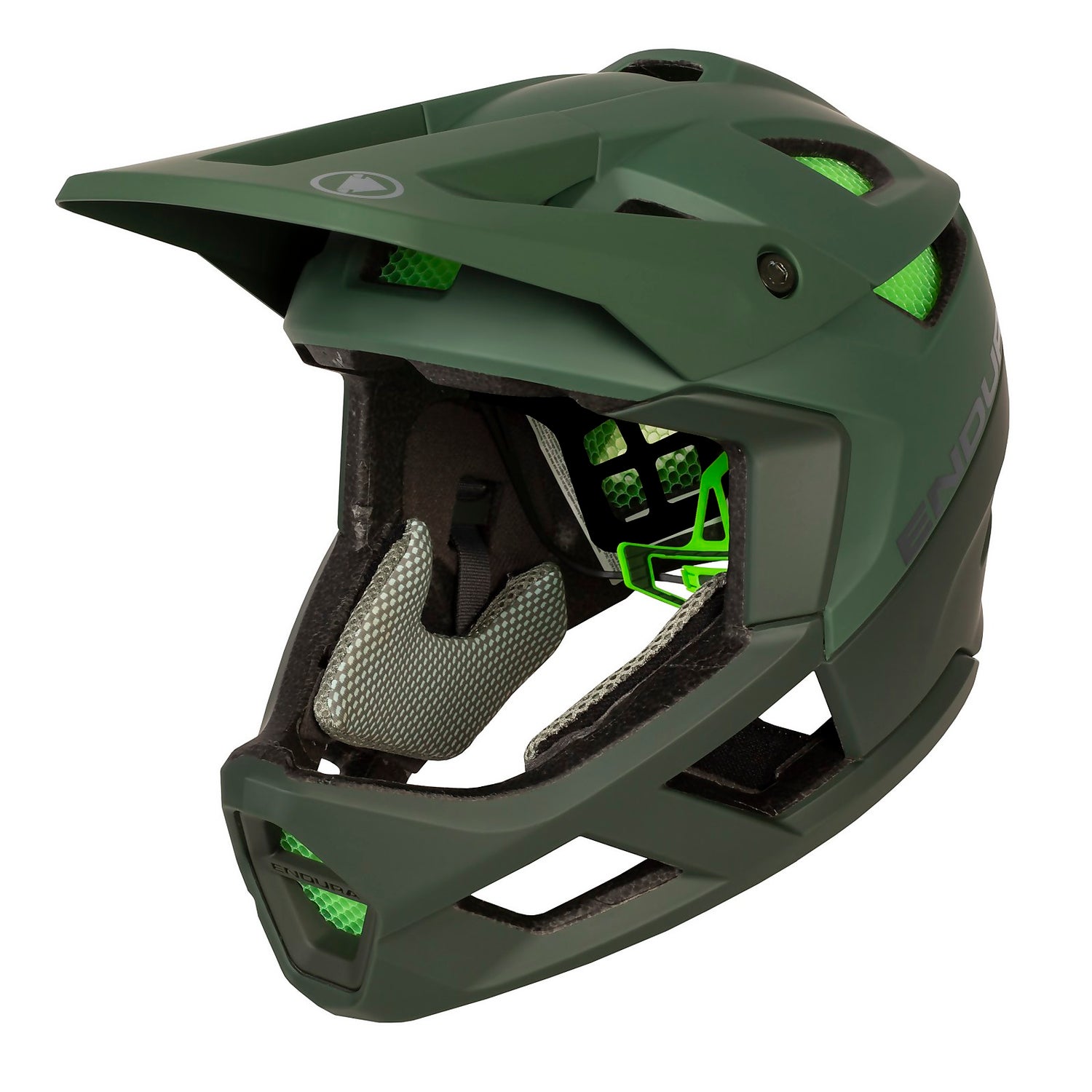 MT500 Full Face MIPS® Helmet - Green - S-M