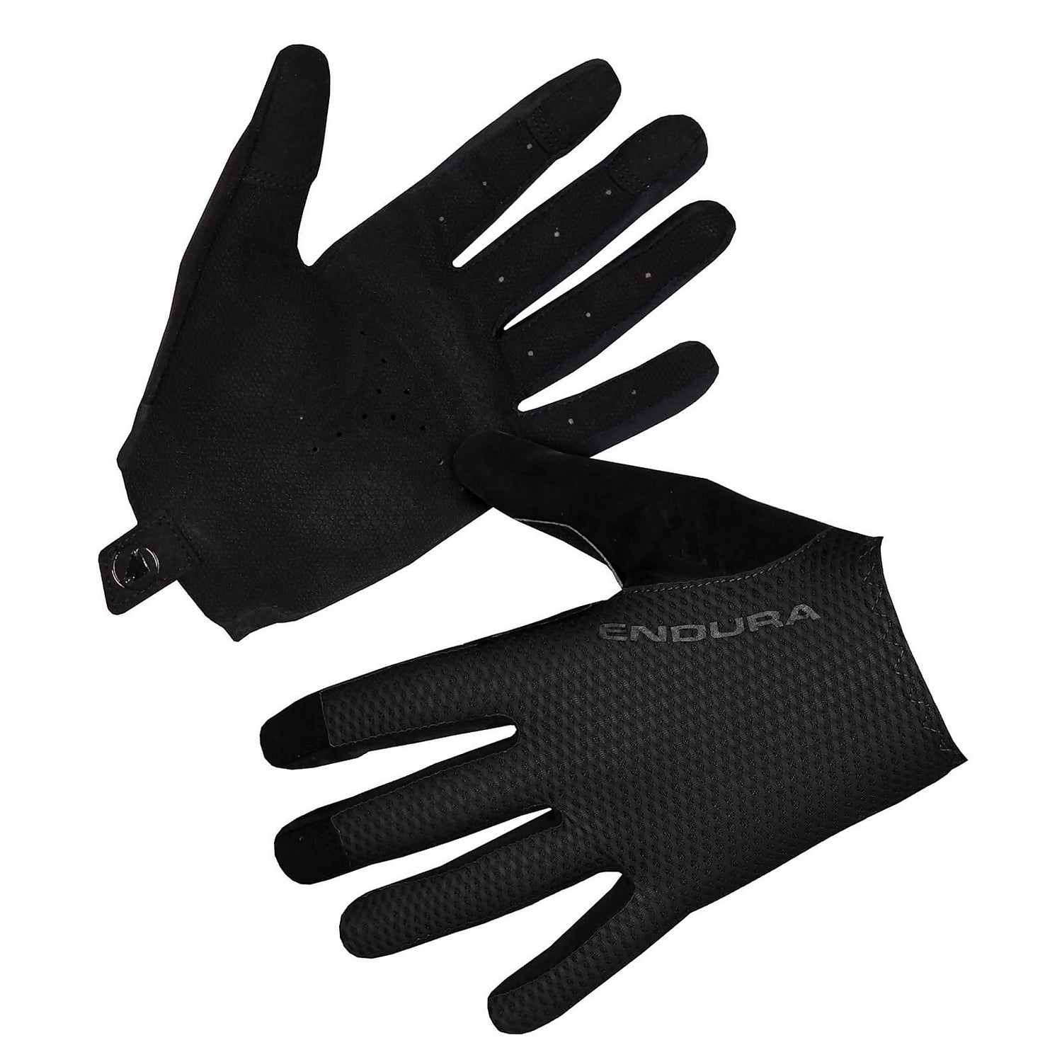 EGM Full Finger Glove - Black - XXL