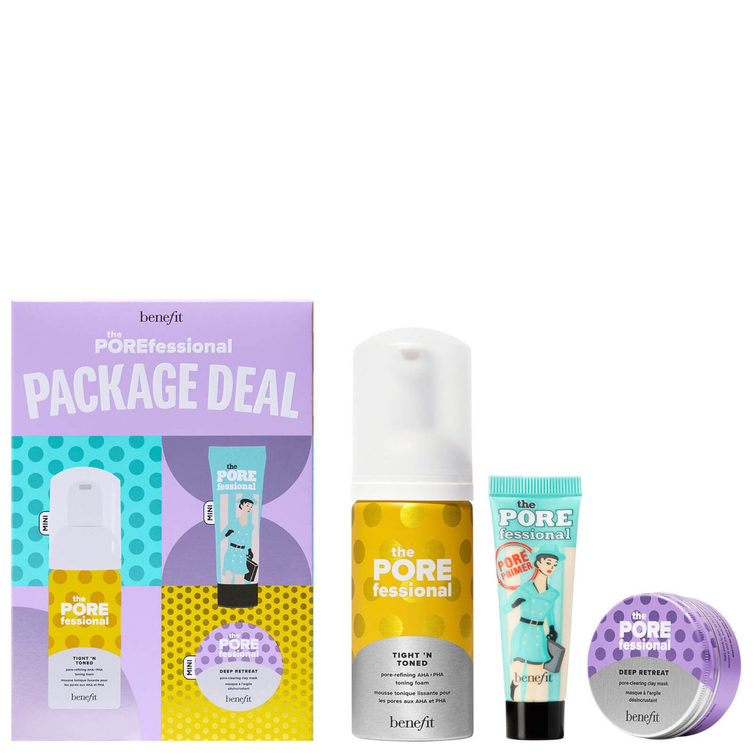 benefit The POREfessional Package Deal - Pore Care Mini Set (Worth £48.50)
