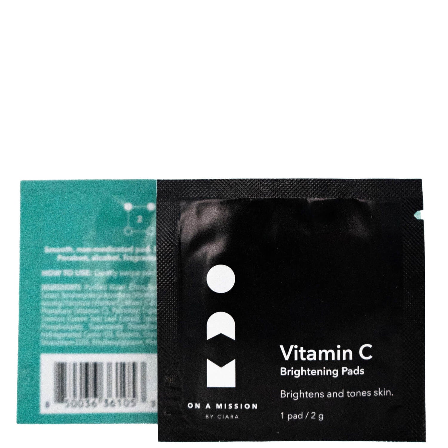 OAM by Ciara Vitamin C Brightening Pad Sample Packet 2g (Worth $5.00)