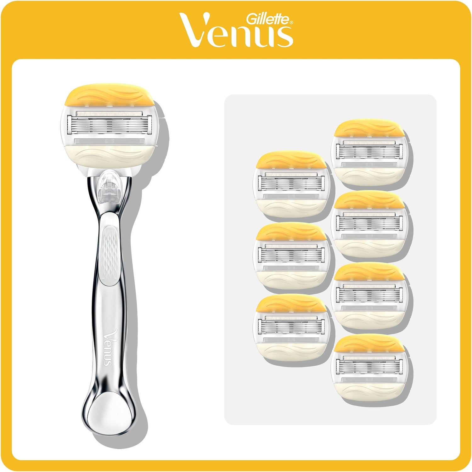 Venus Comfortglide Coconut with Olay Platinum Value Pack