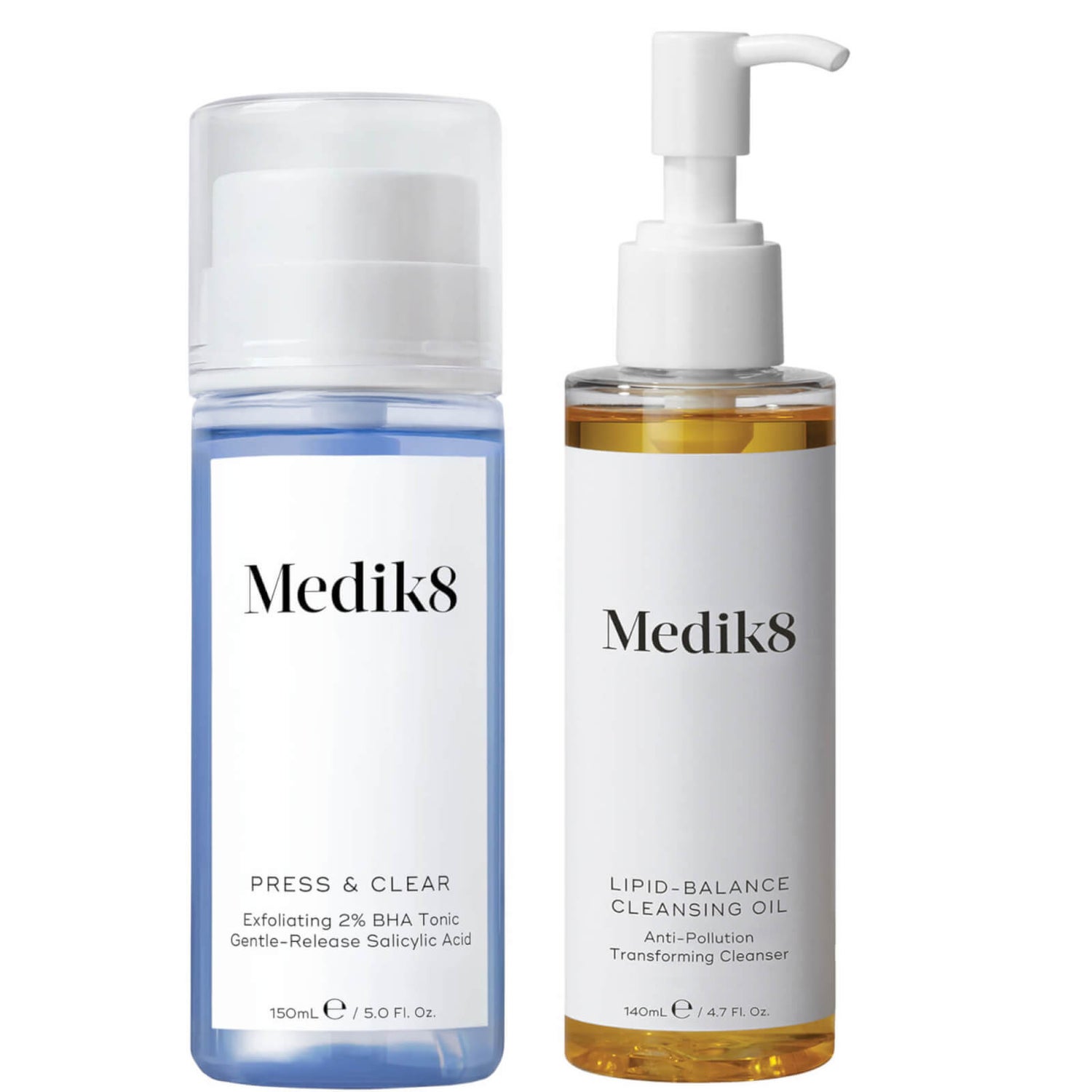 Medik8 Lipid Balance Cleansing Oil and Press and Clear