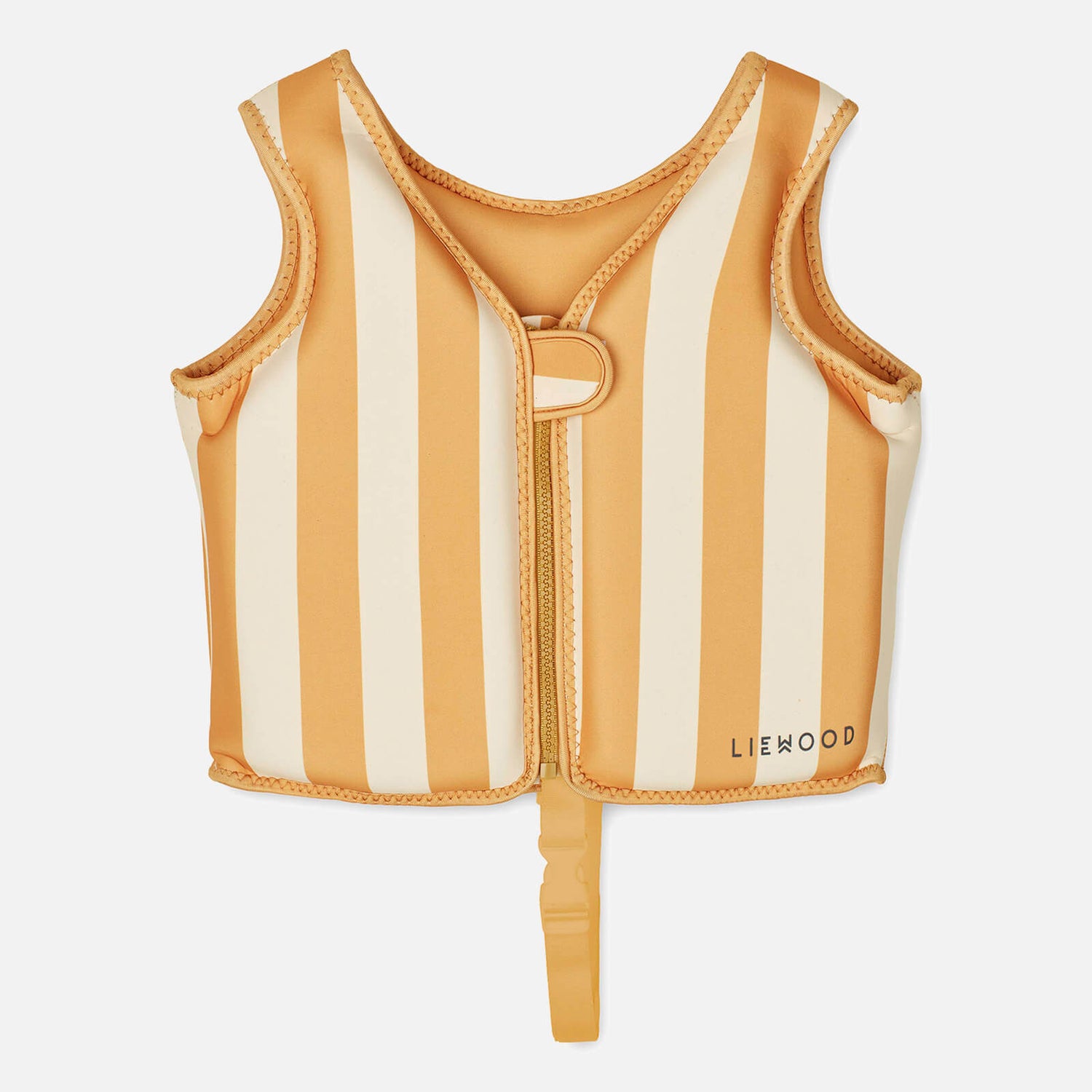 Liewood Dove Kids' Swim Vest - Stripe Crème de la Crème/Yellow