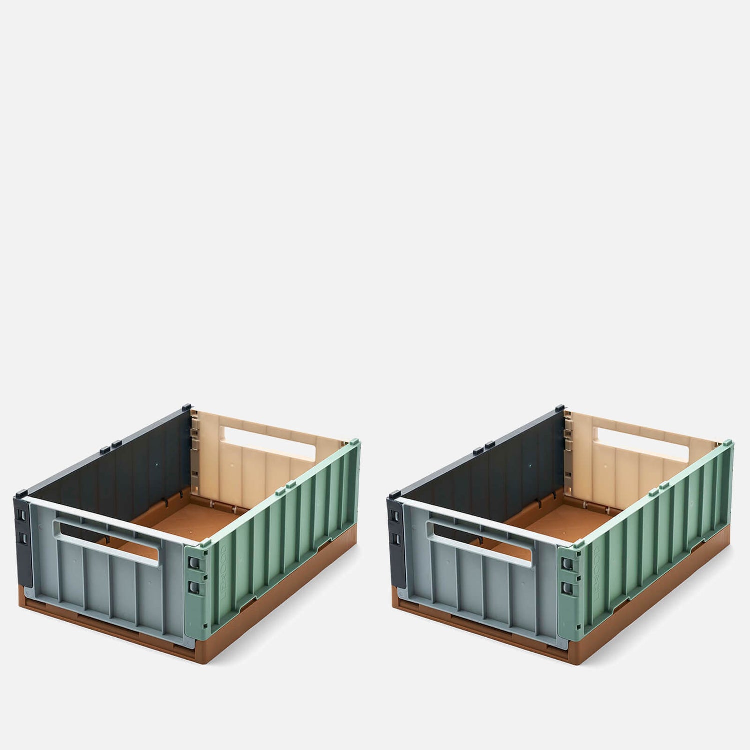 Liewood Weston Storage Boxes - Sea Blue Multi - Medium (Set of 2)