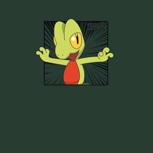 Pokemon Treecko Hoodie - Green