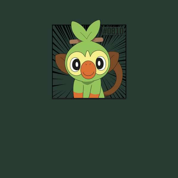 Pokemon Grookey Hoodie - Green