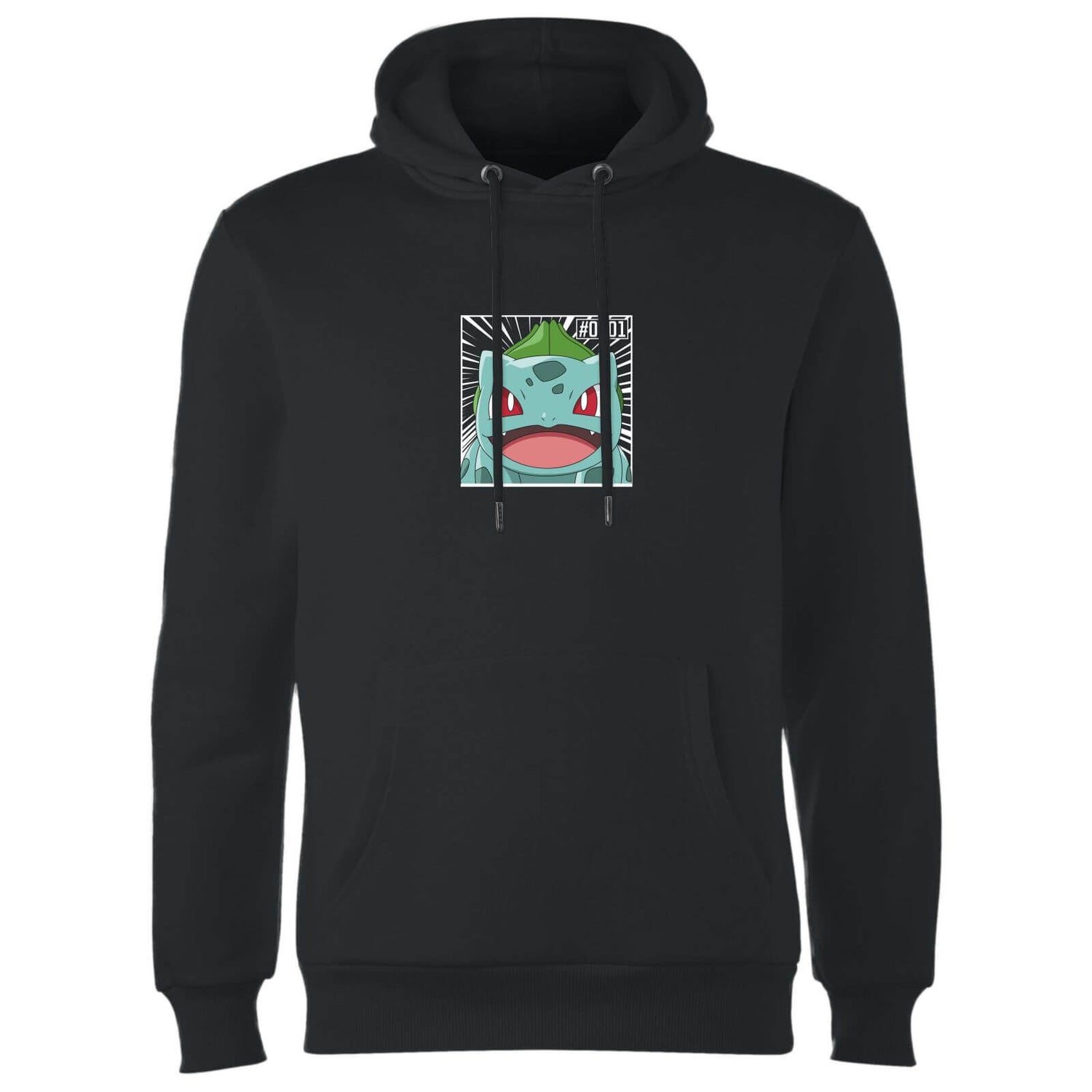 Pokémon Pokédex Bulbasaur #0001 Hoodie - Black