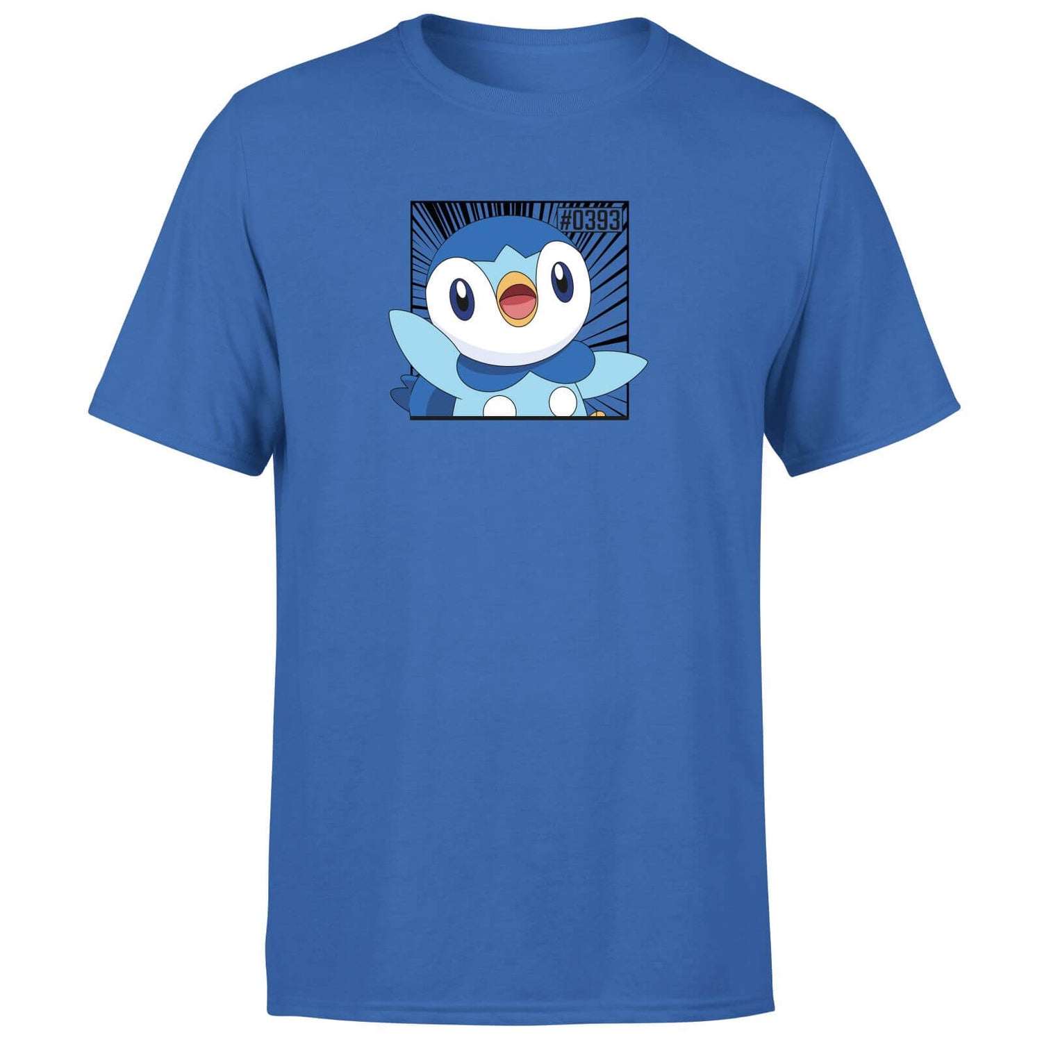 Pokemon Piplup Men's T-Shirt - Blue