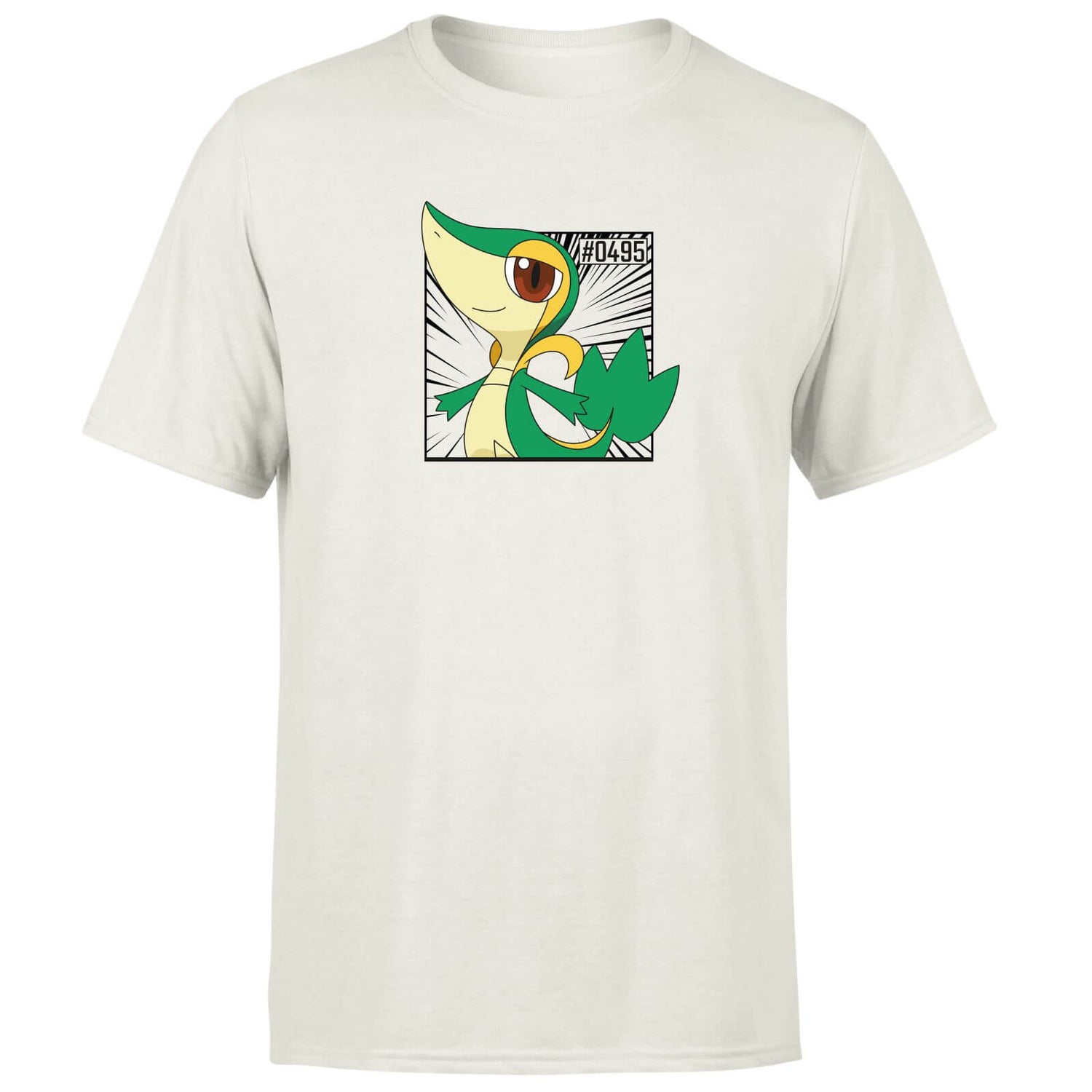 Pokemon Snivy Men's T-Shirt - Cream