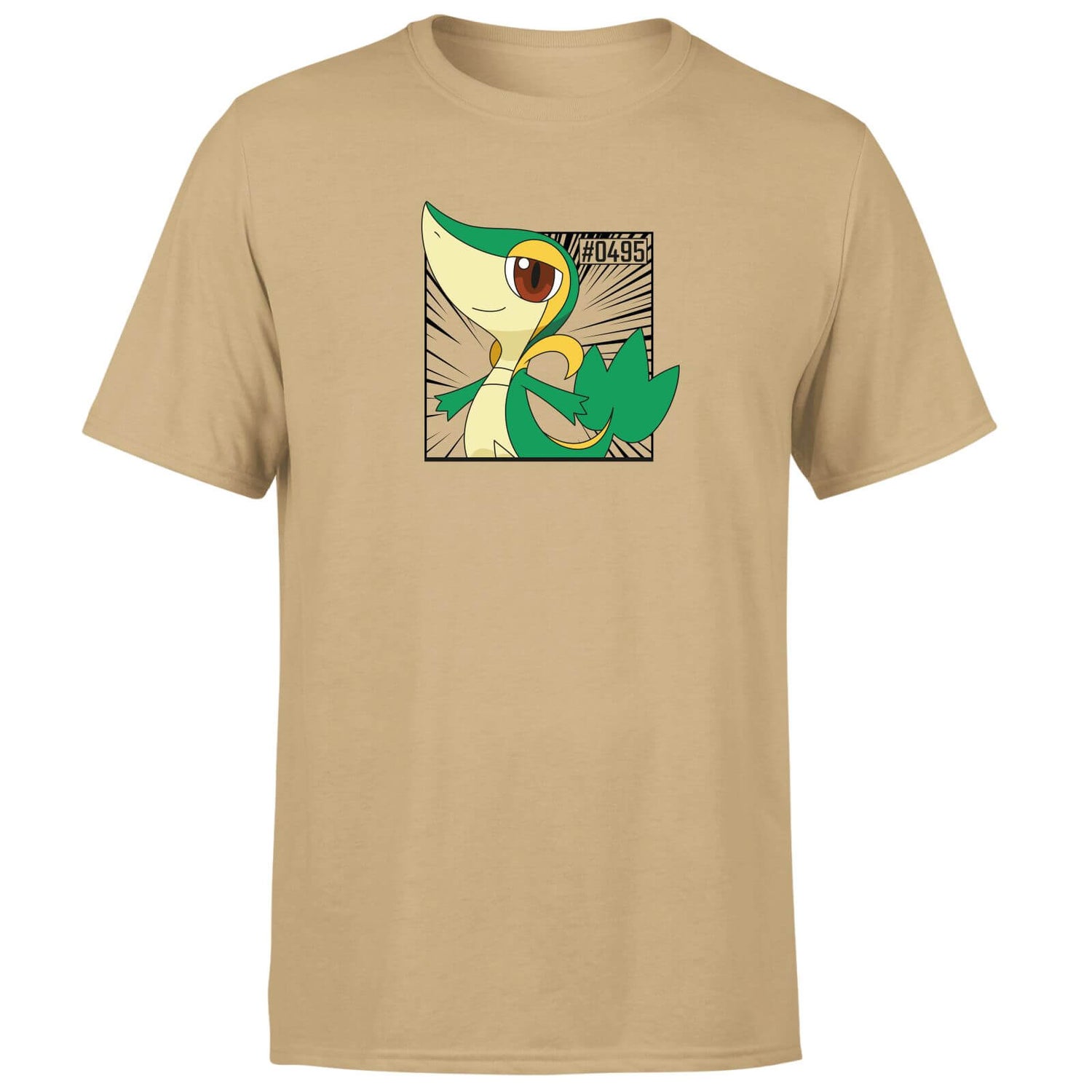 Pokemon Snivy Men's T-Shirt - Tan