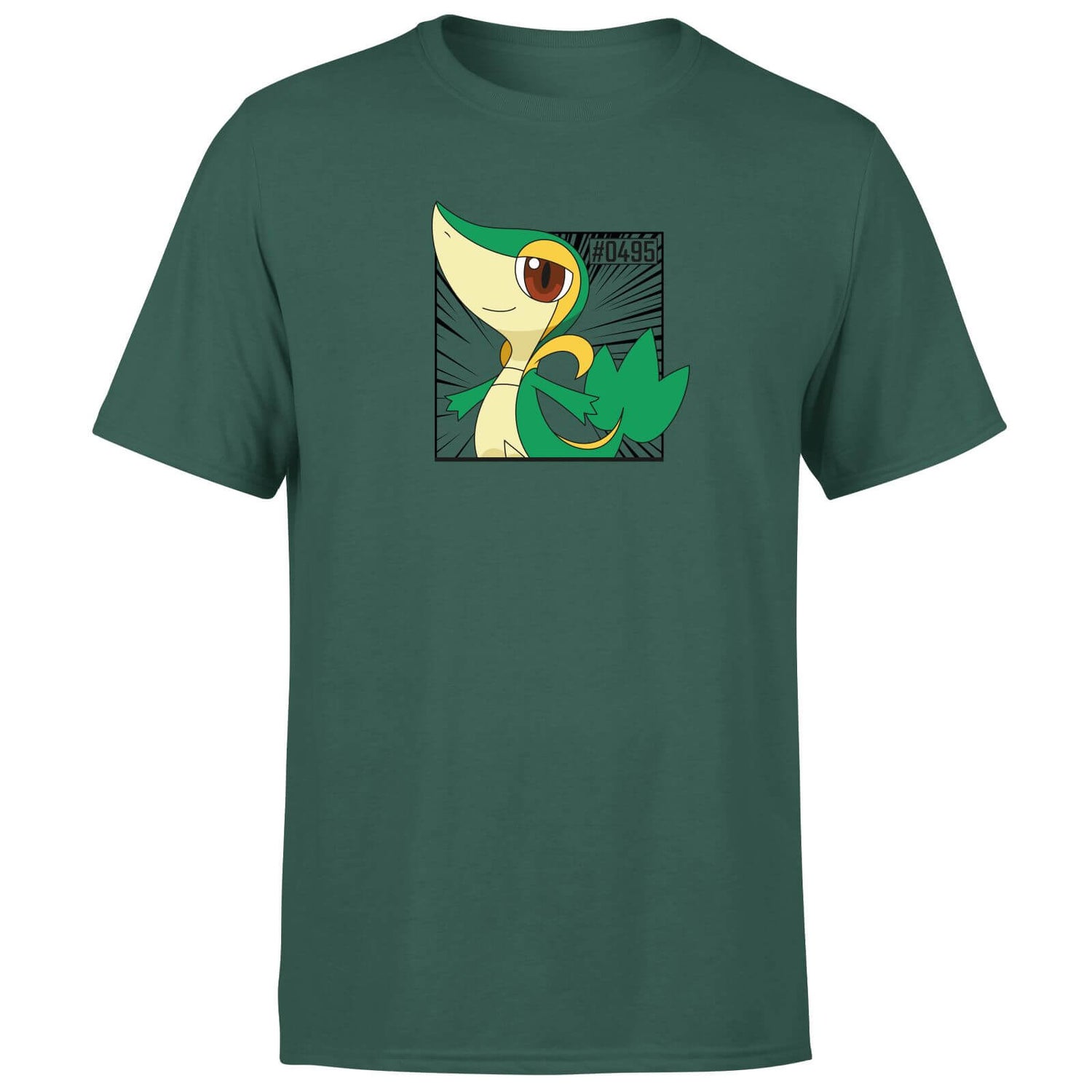 Pokemon Snivy Men's T-Shirt - Green