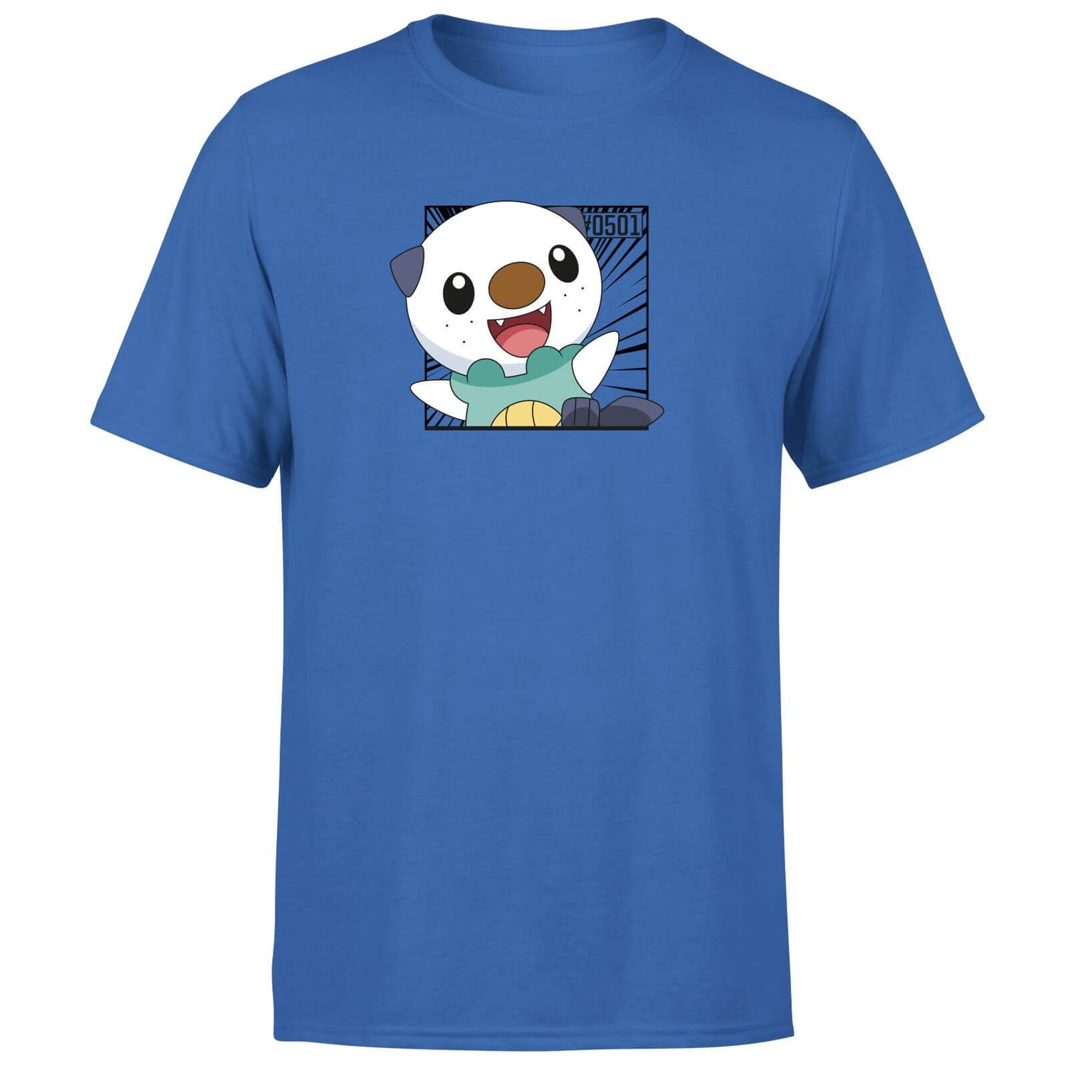 Pokemon Oshawott Men's T-Shirt - Blue