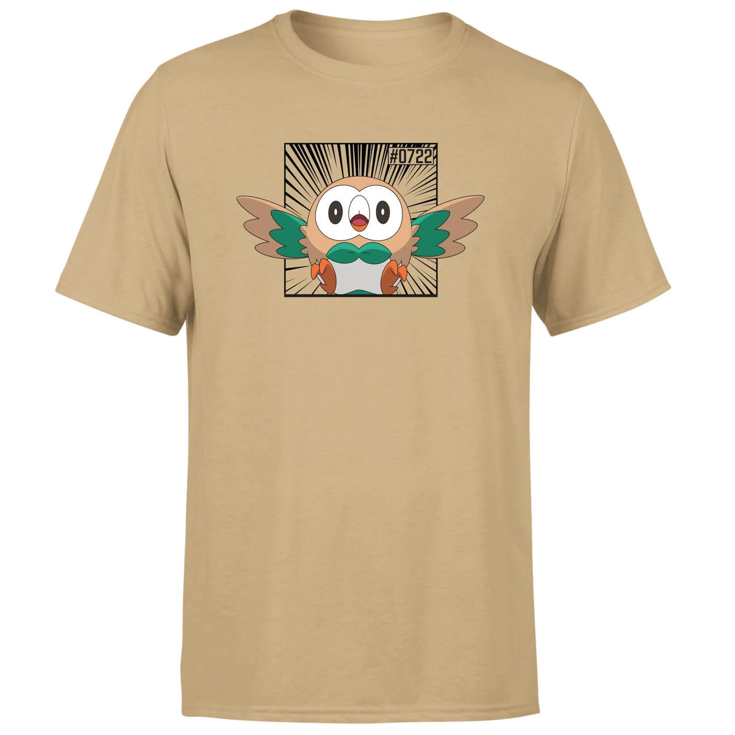 Pokemon Rowlet Men's T-Shirt - Tan