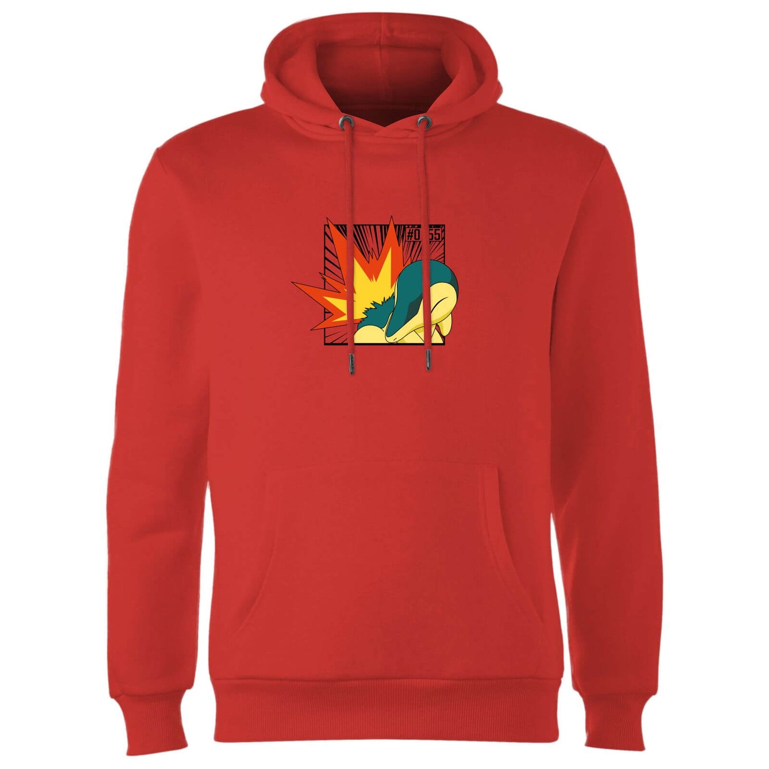 Pokemon Cyndaquil Hoodie - Red