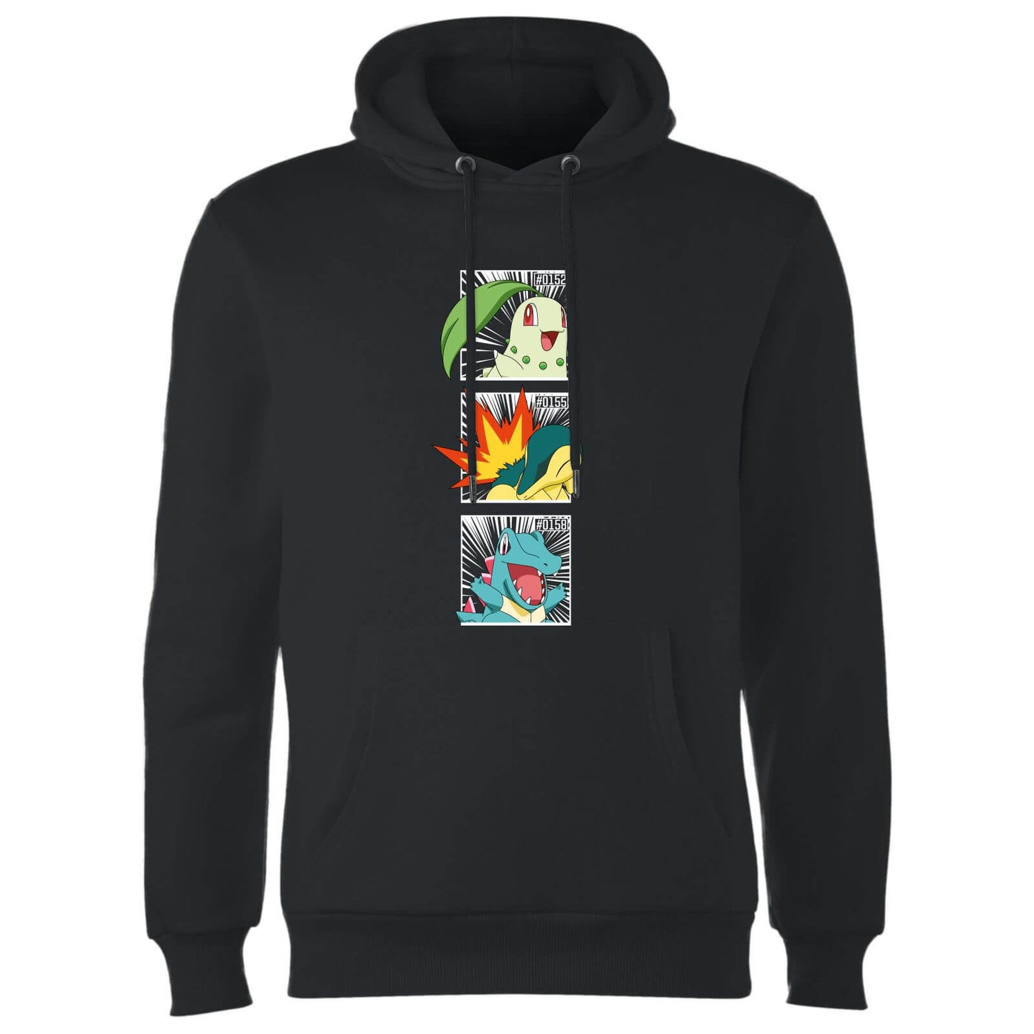 Pokemon Generation 2 Intro Hoodie - Black
