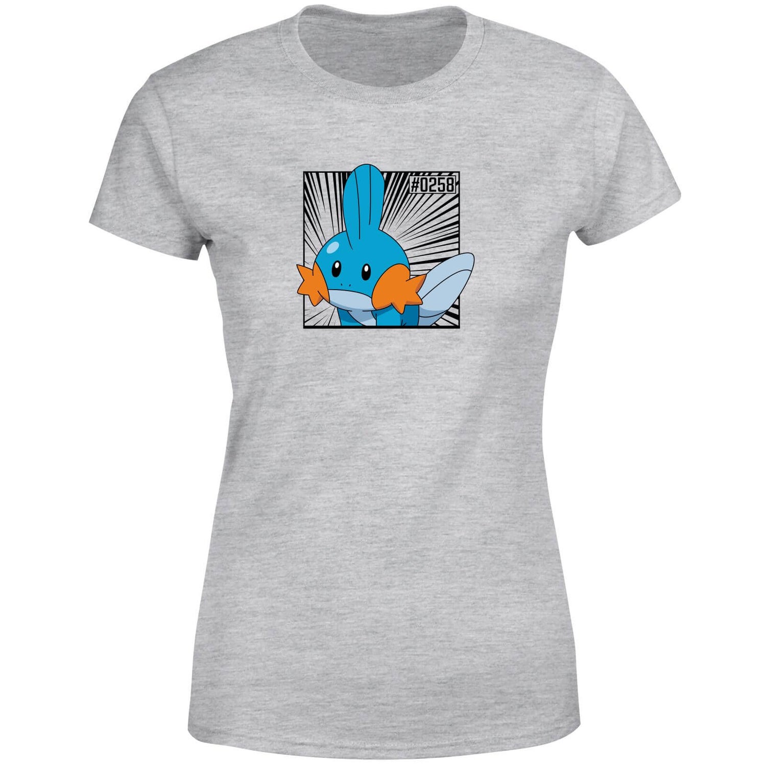 Pokemon Mudkip Women's T-Shirt - Grey
