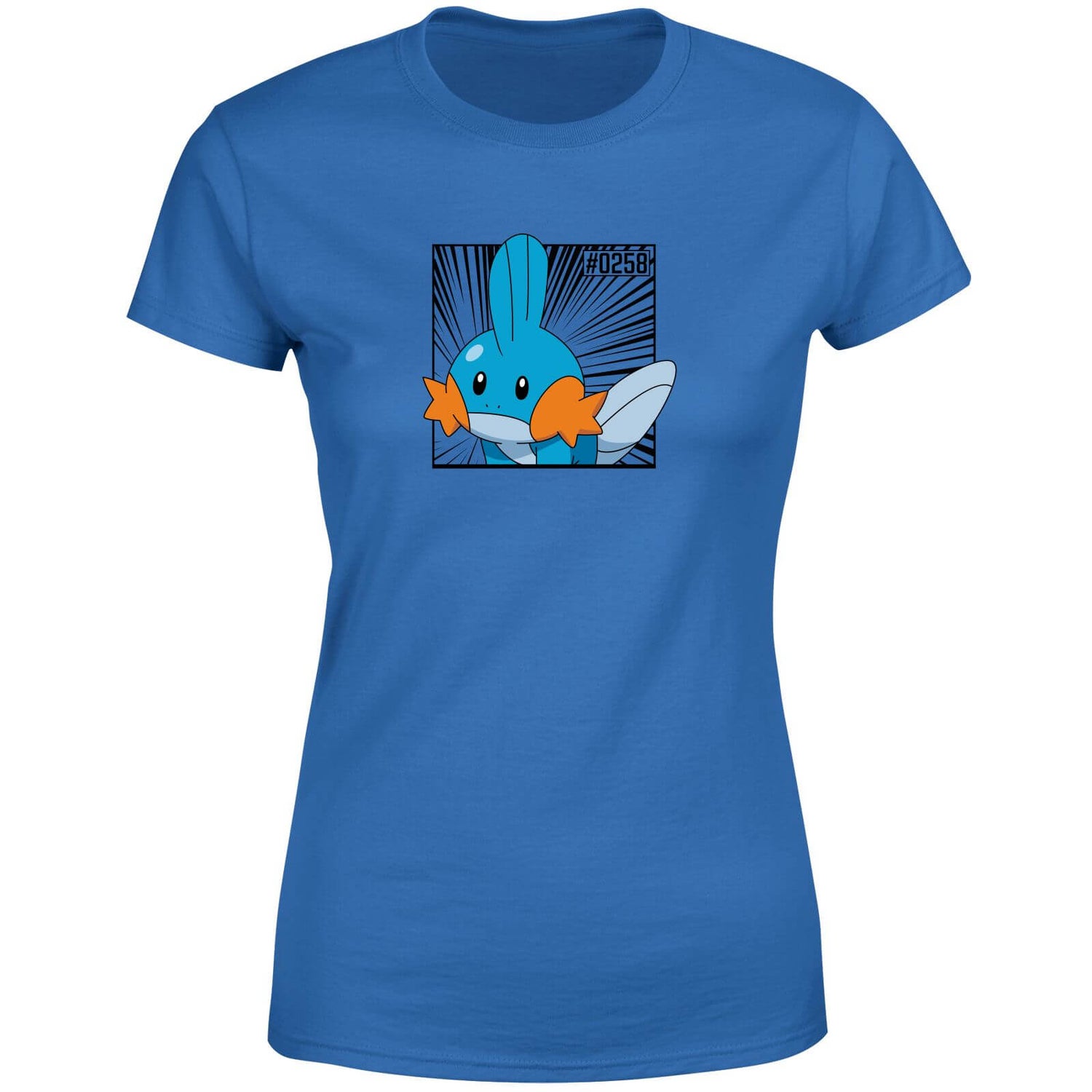 Pokemon Mudkip Women's T-Shirt - Blue