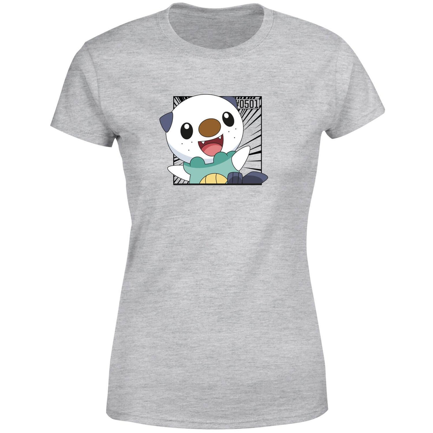 Pokemon Oshawott Women's T-Shirt - Grey