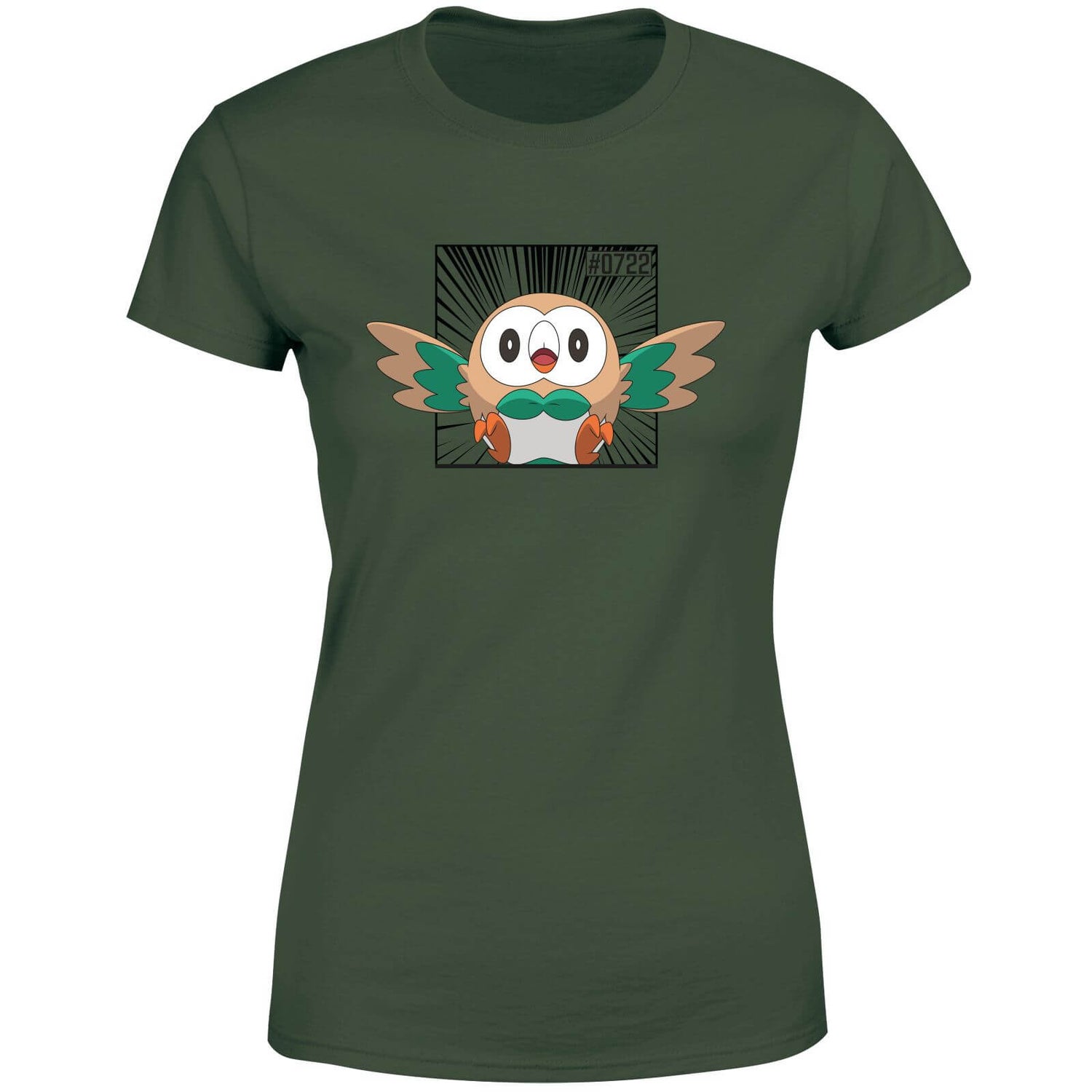 Pokemon Rowlet Women's T-Shirt - Green