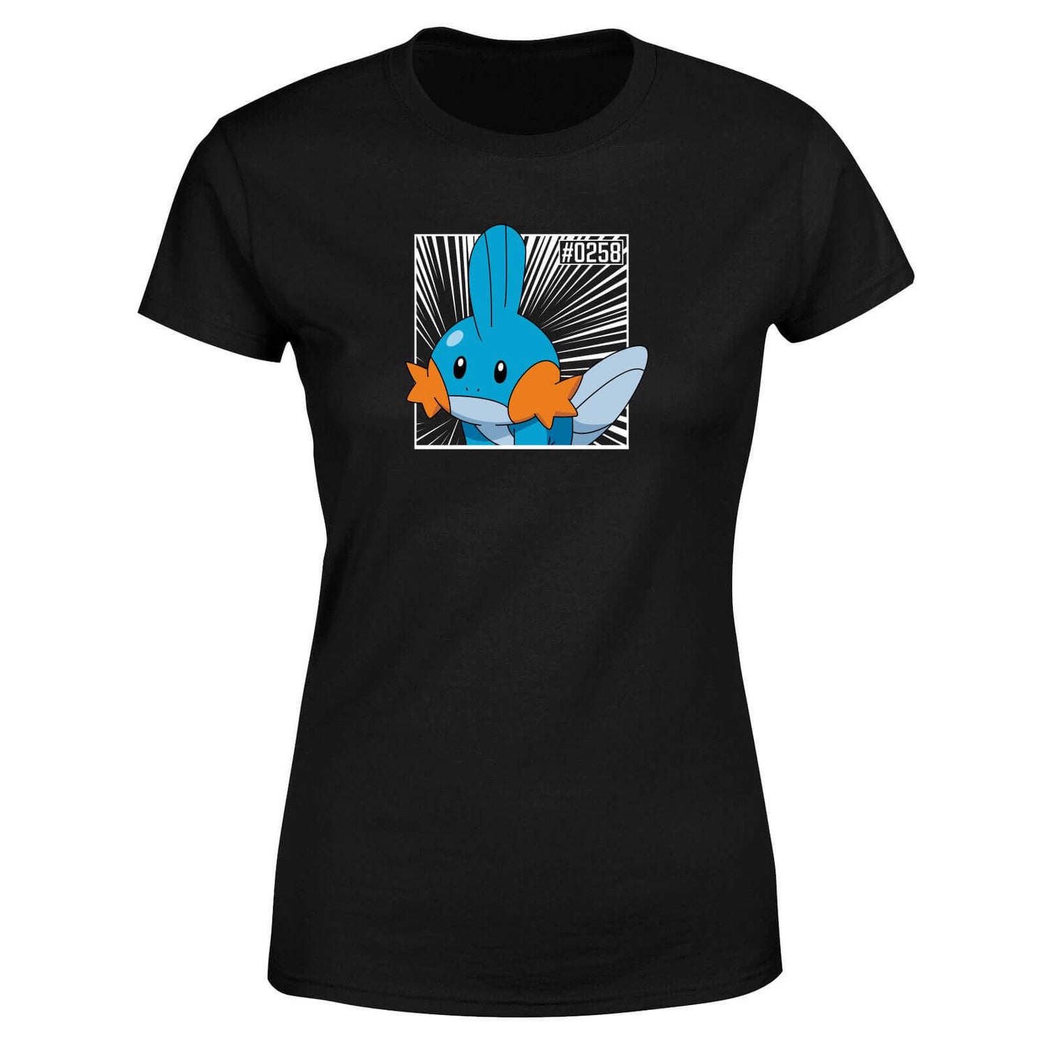 Pokemon Mudkip Women's T-Shirt - Black