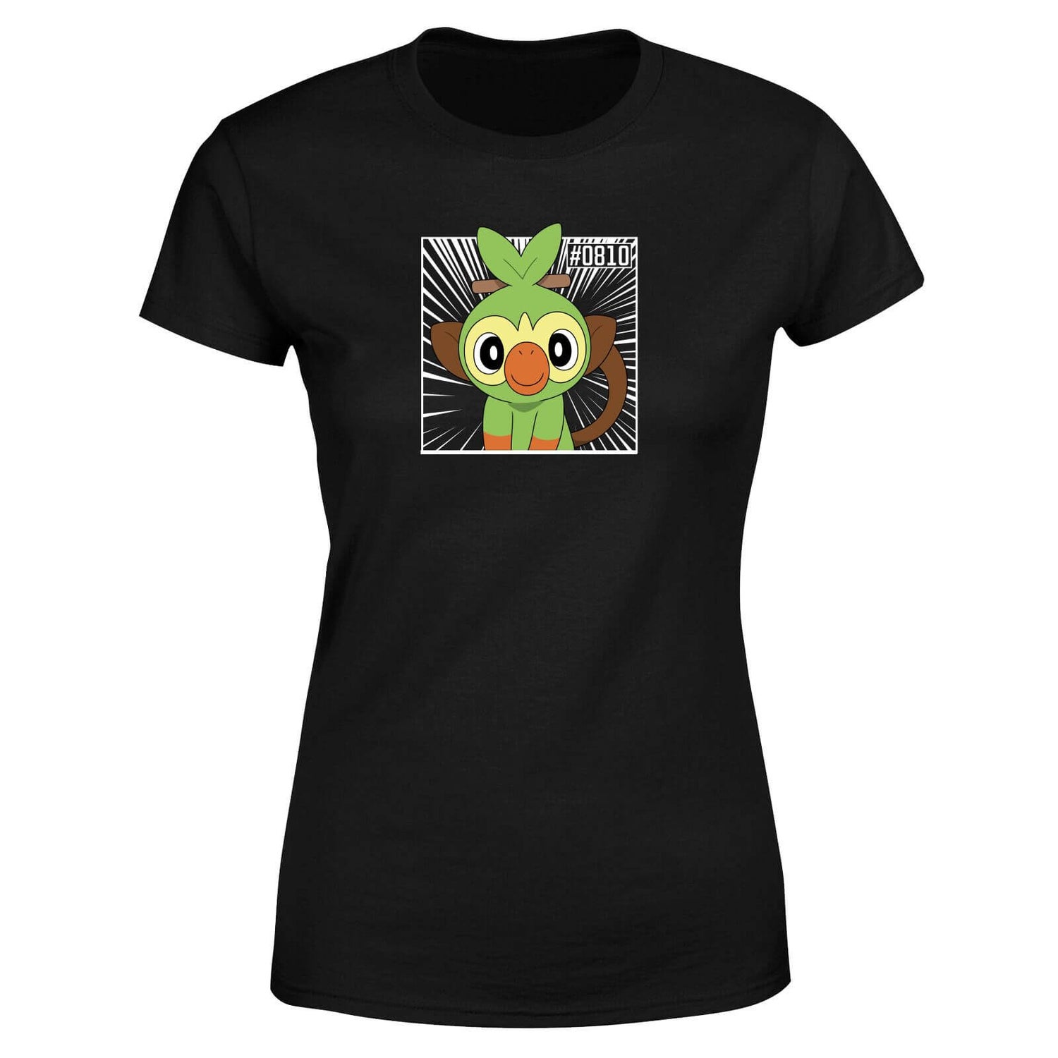 Pokemon Grookey Women's T-Shirt - Black
