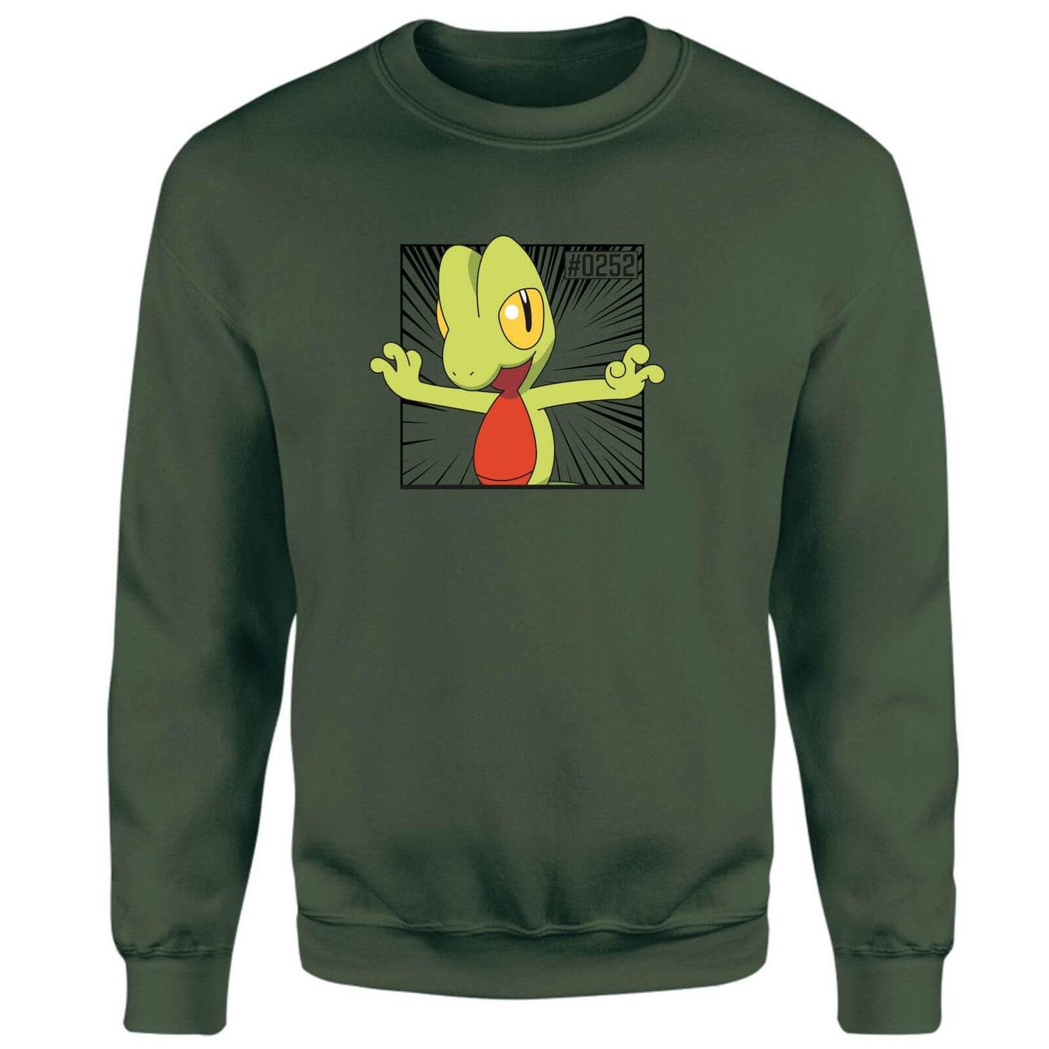 Pokemon Treecko Sweatshirt - Green