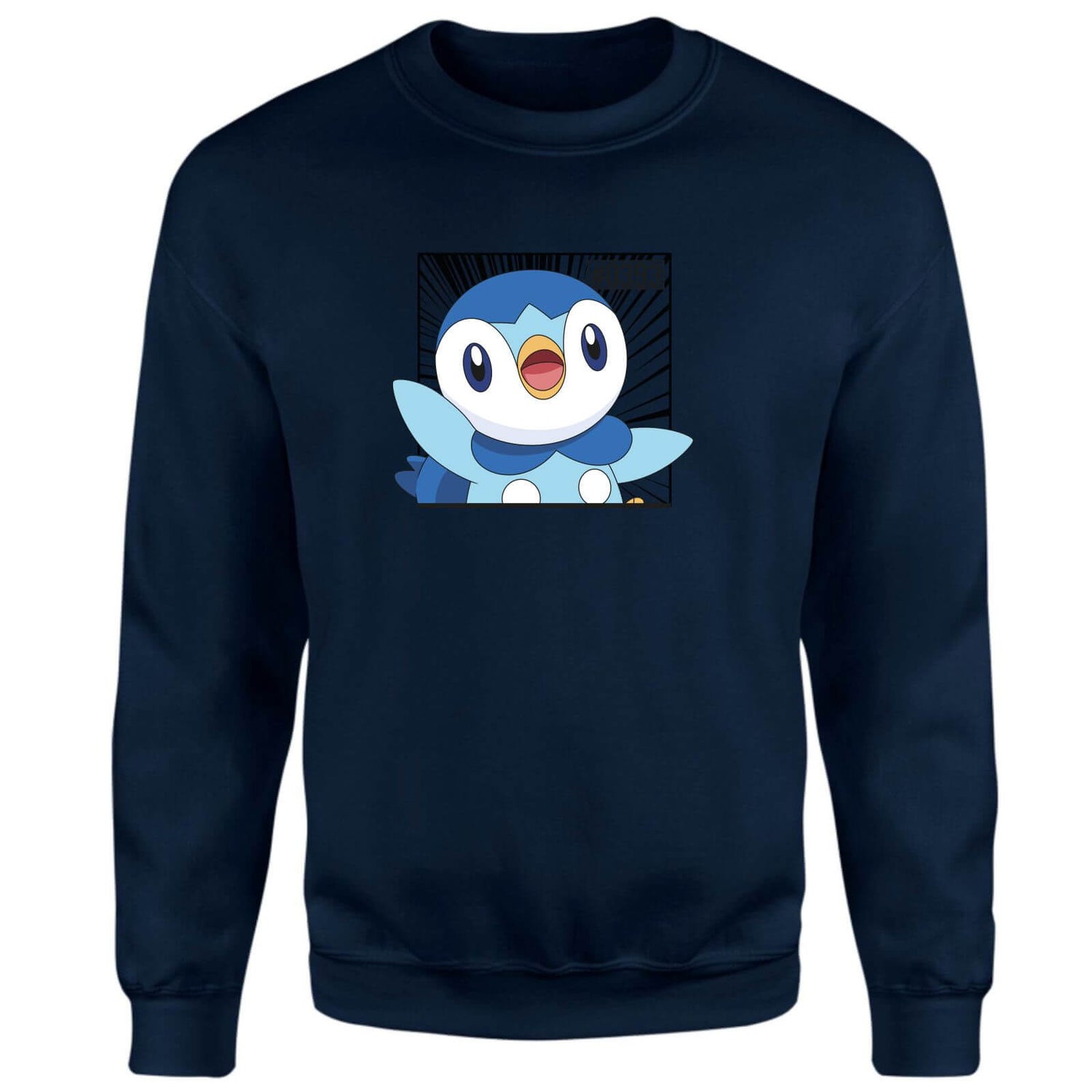 Pokemon Piplup Sweatshirt - Navy