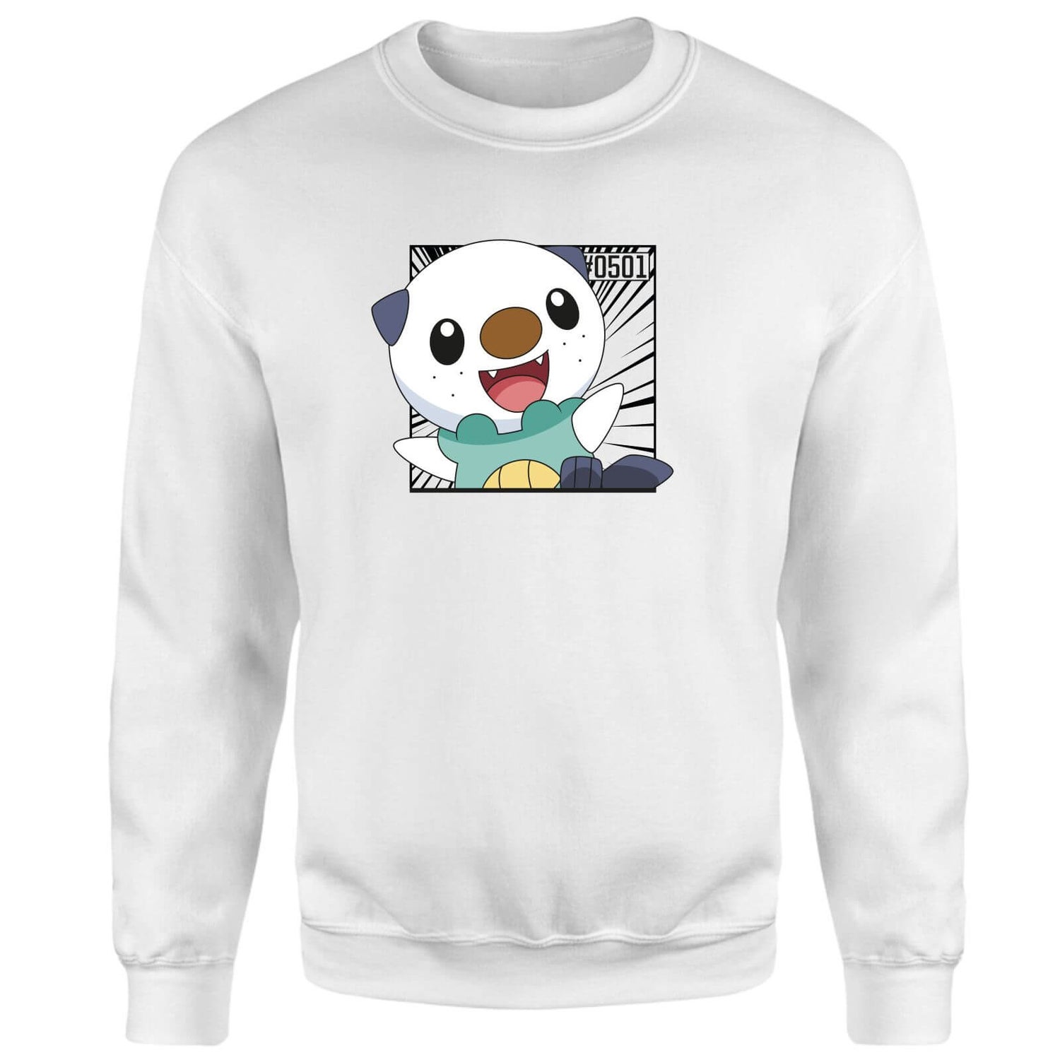 Pokemon Oshawott Sweatshirt - White