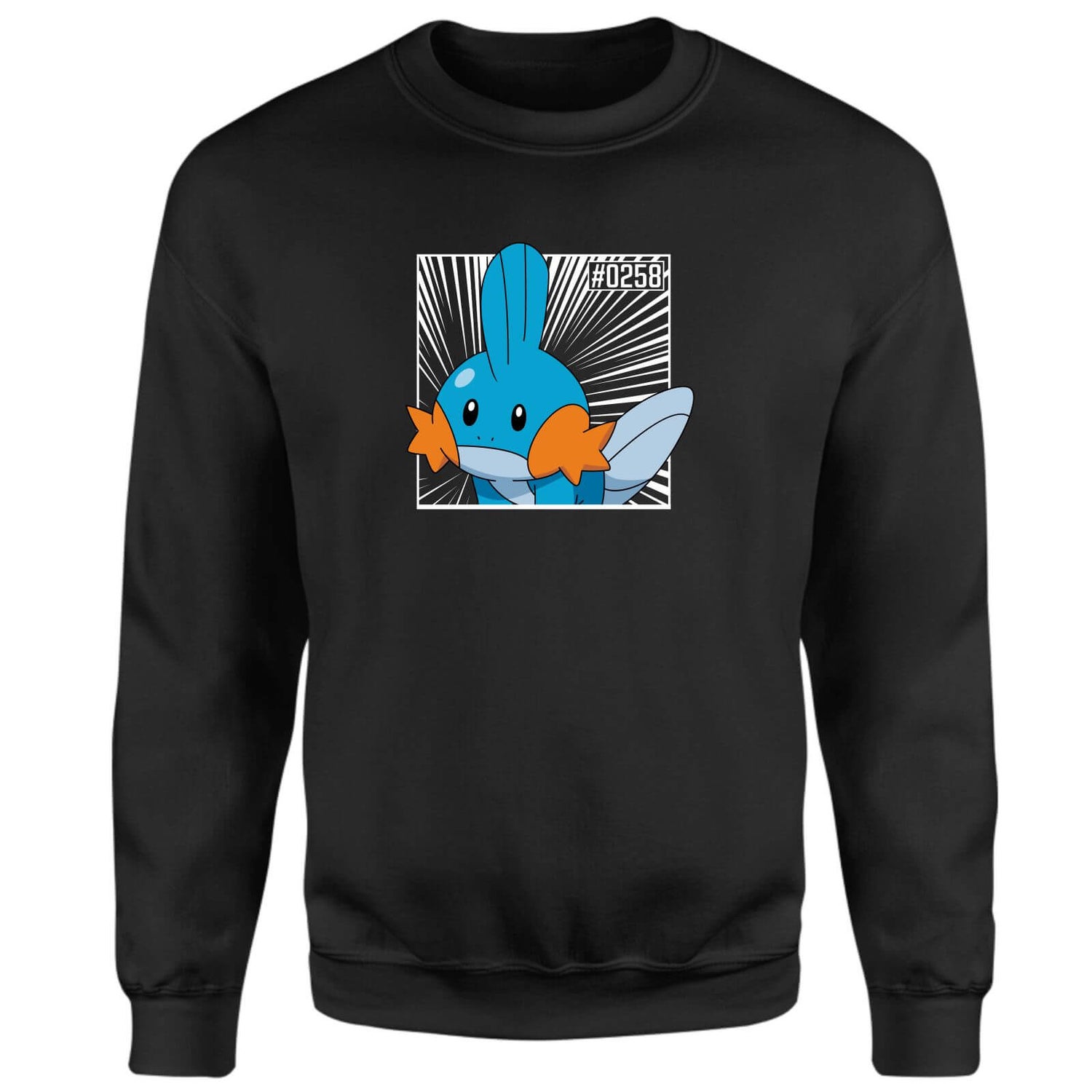 Pokemon Mudkip Sweatshirt - Black