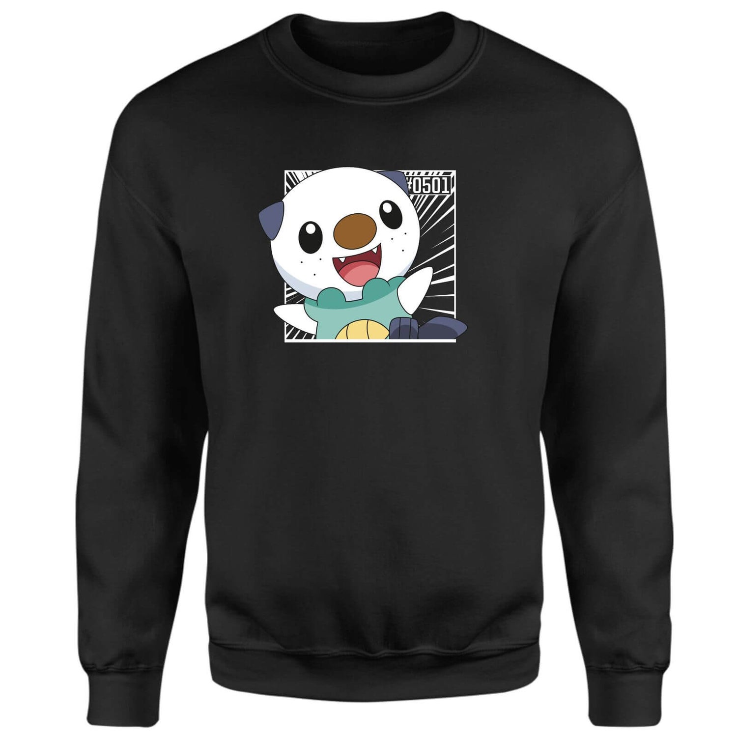 Pokemon Oshawott Sweatshirt - Black