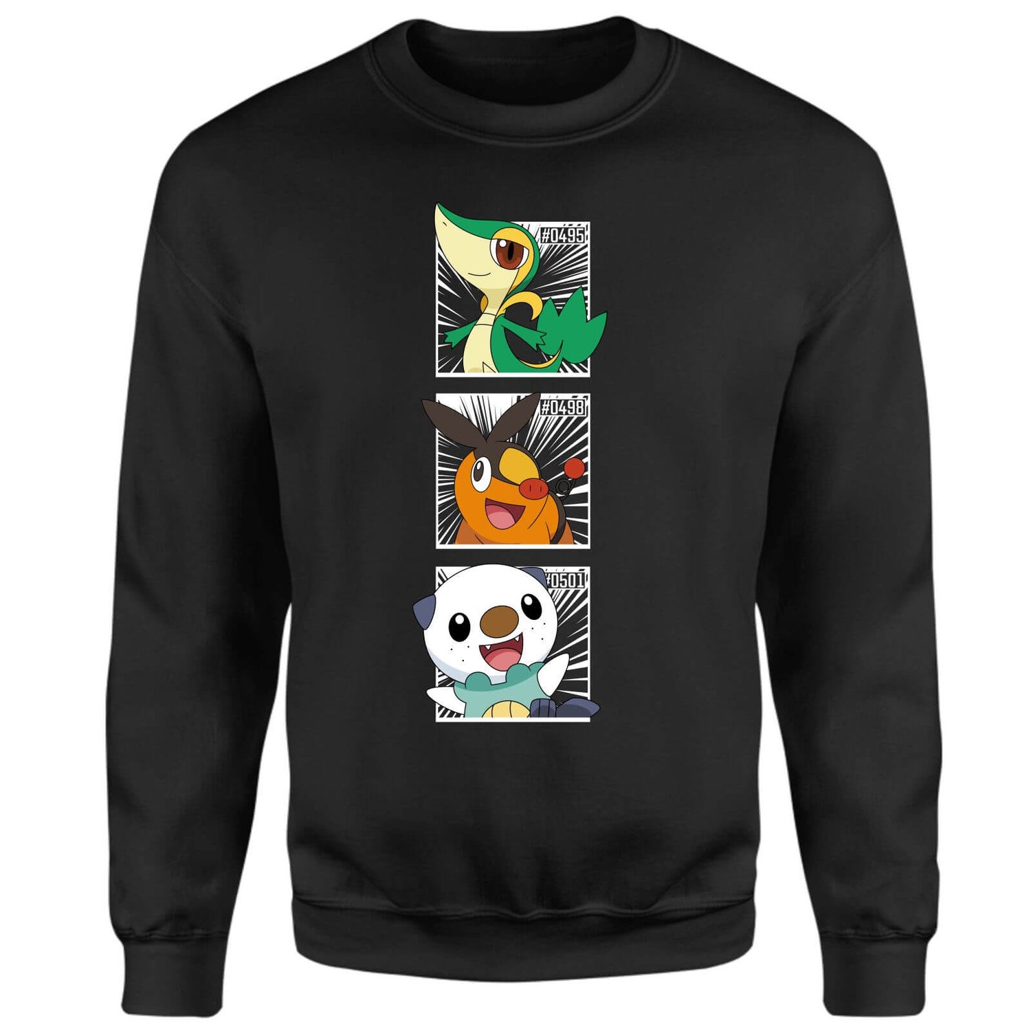 Pokemon Generation 5 Intro Sweatshirt - Black