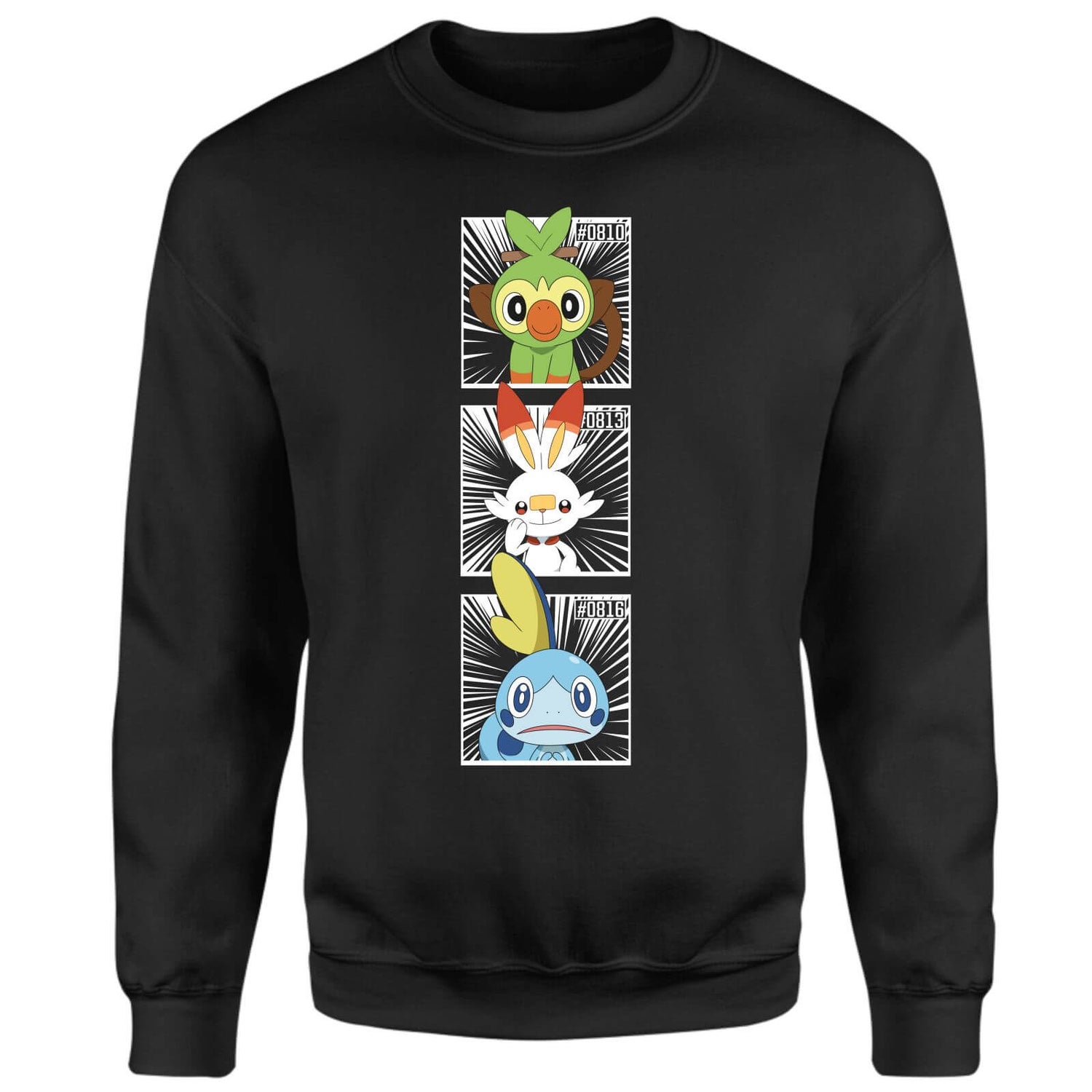 Pokemon Generation 8 Intro Sweatshirt - Black