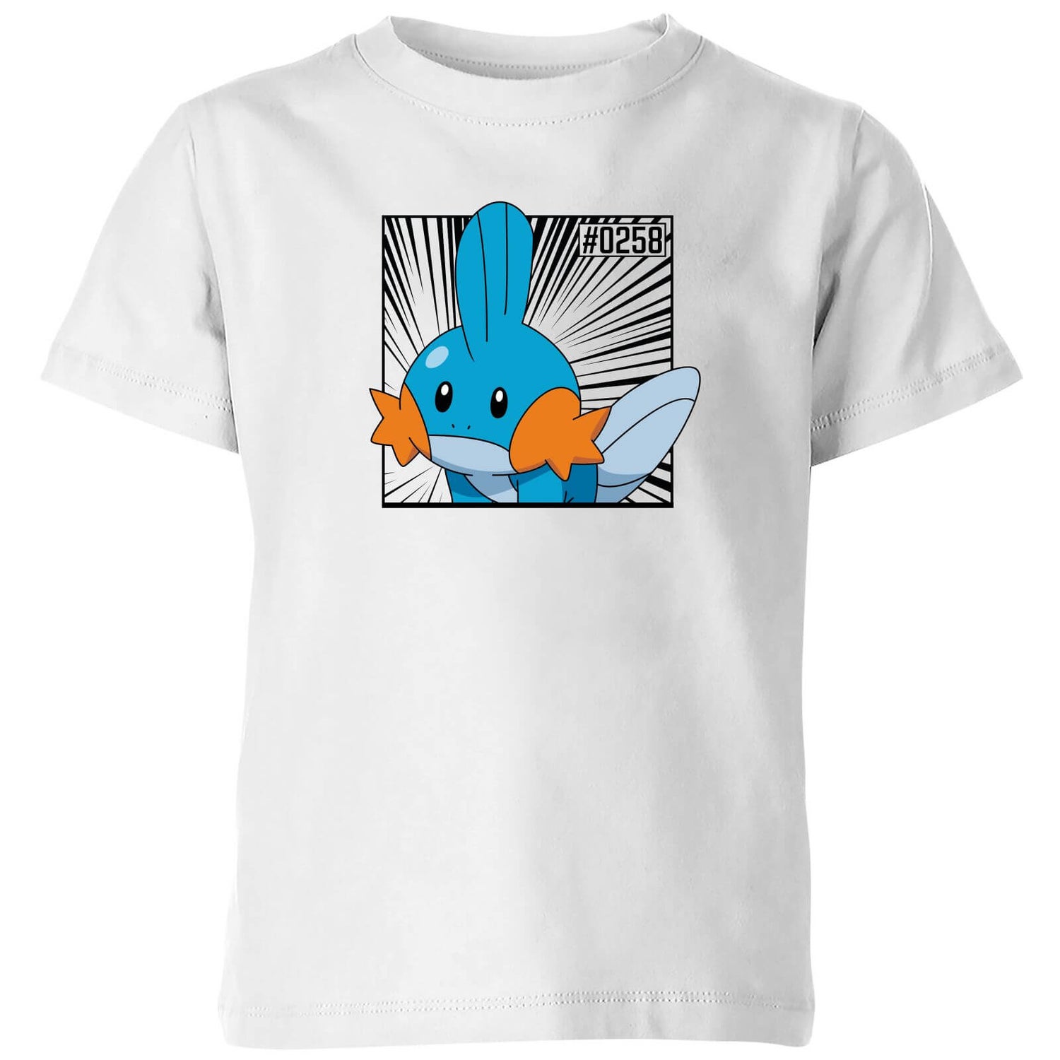 Pokemon Mudkip Kids' T-Shirt - White