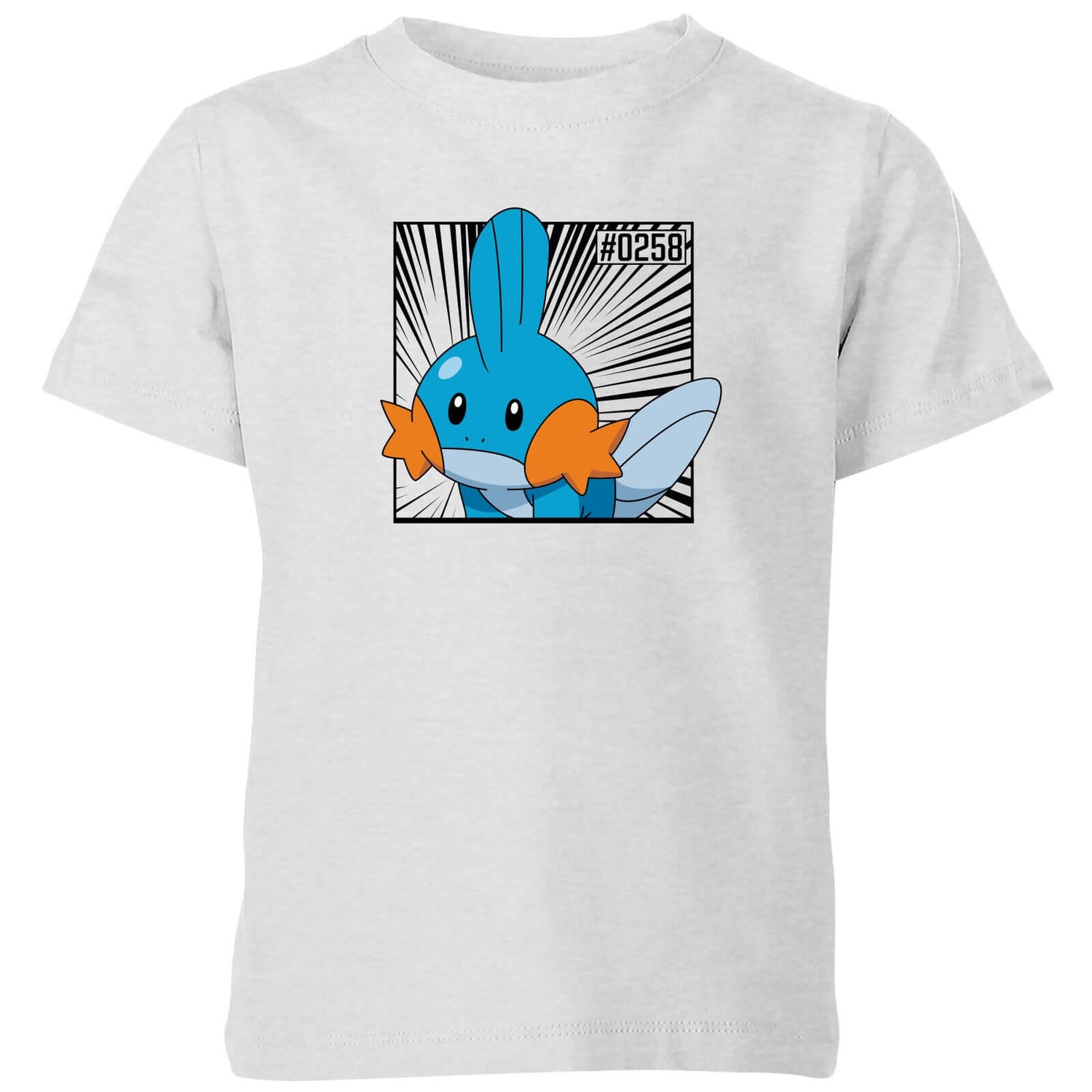 Pokemon Mudkip Kids' T-Shirt - Grey