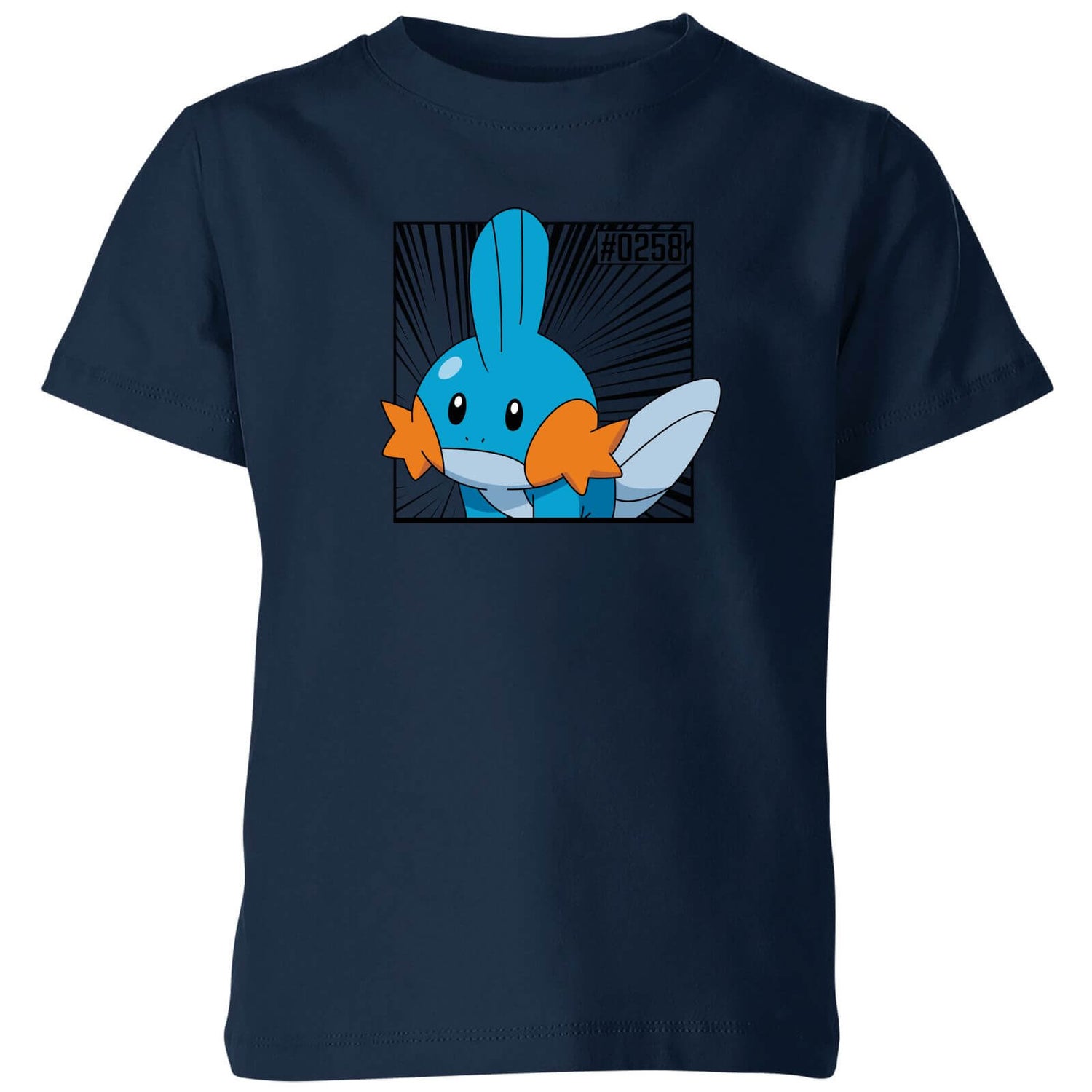 Pokemon Mudkip Kids' T-Shirt - Navy
