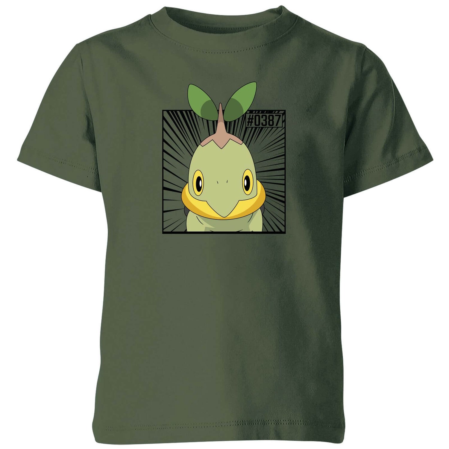 Pokemon Turtwig Kids' T-Shirt - Green