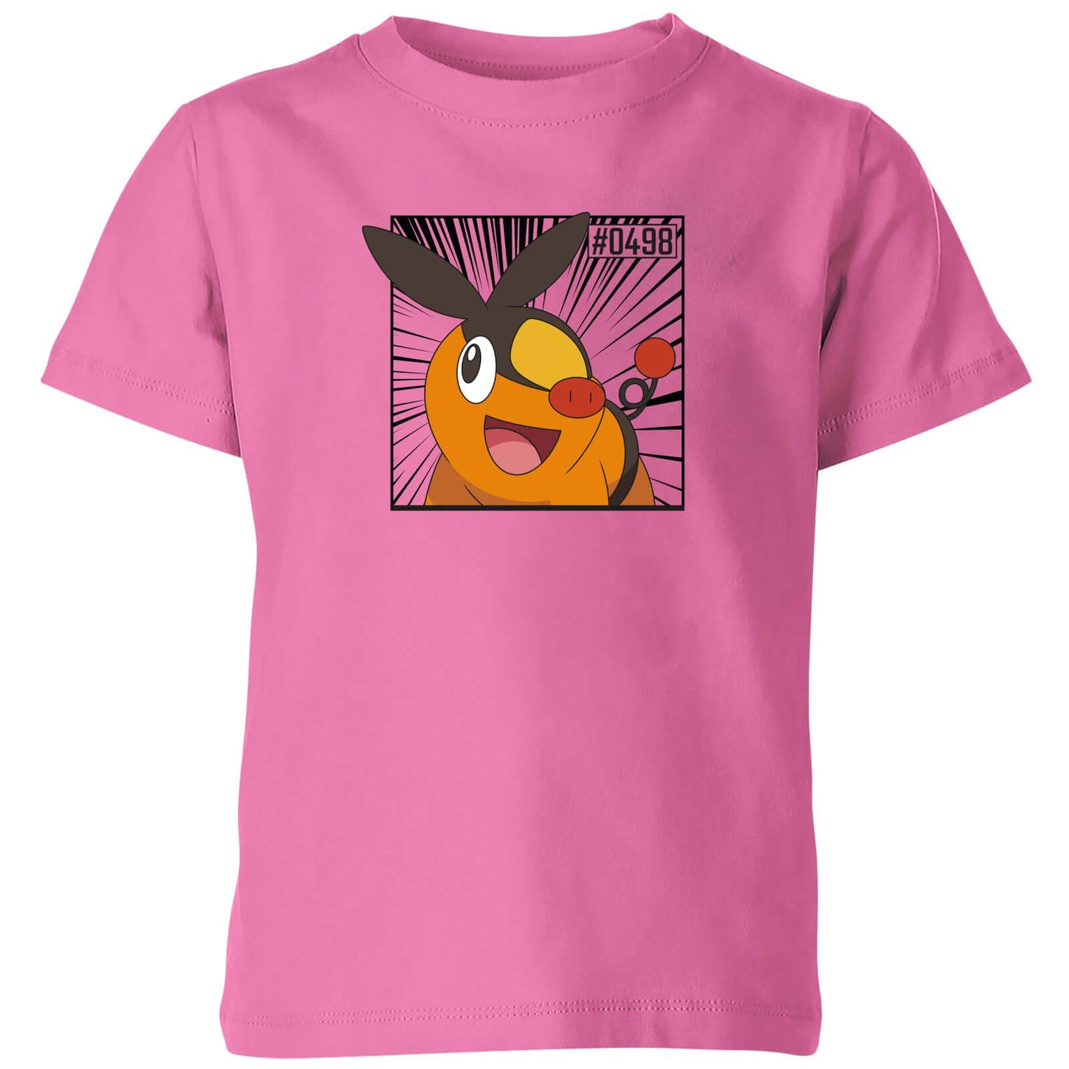 Pokemon Tepig Kids' T-Shirt - Pink
