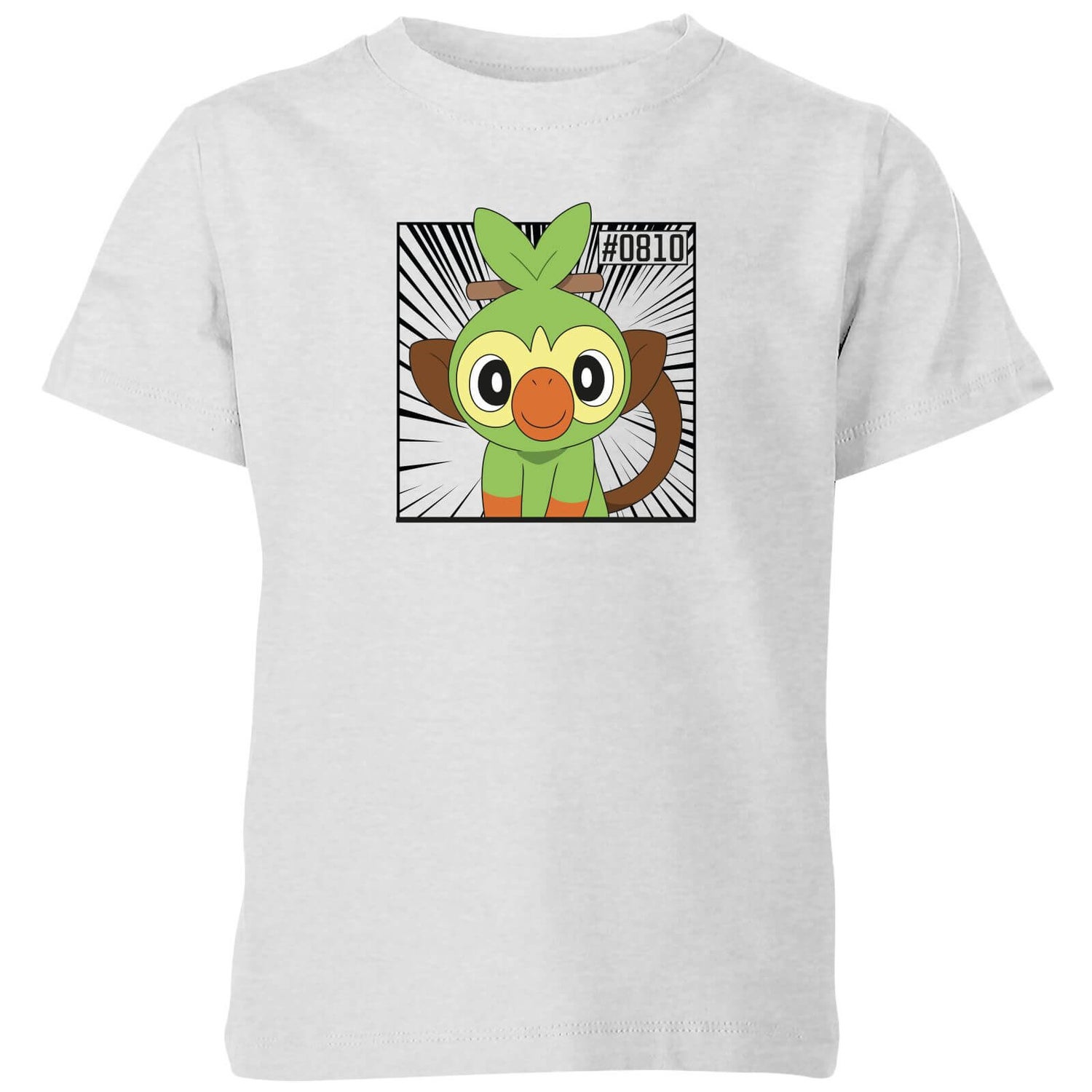 Pokemon Grookey Kids' T-Shirt - Grey