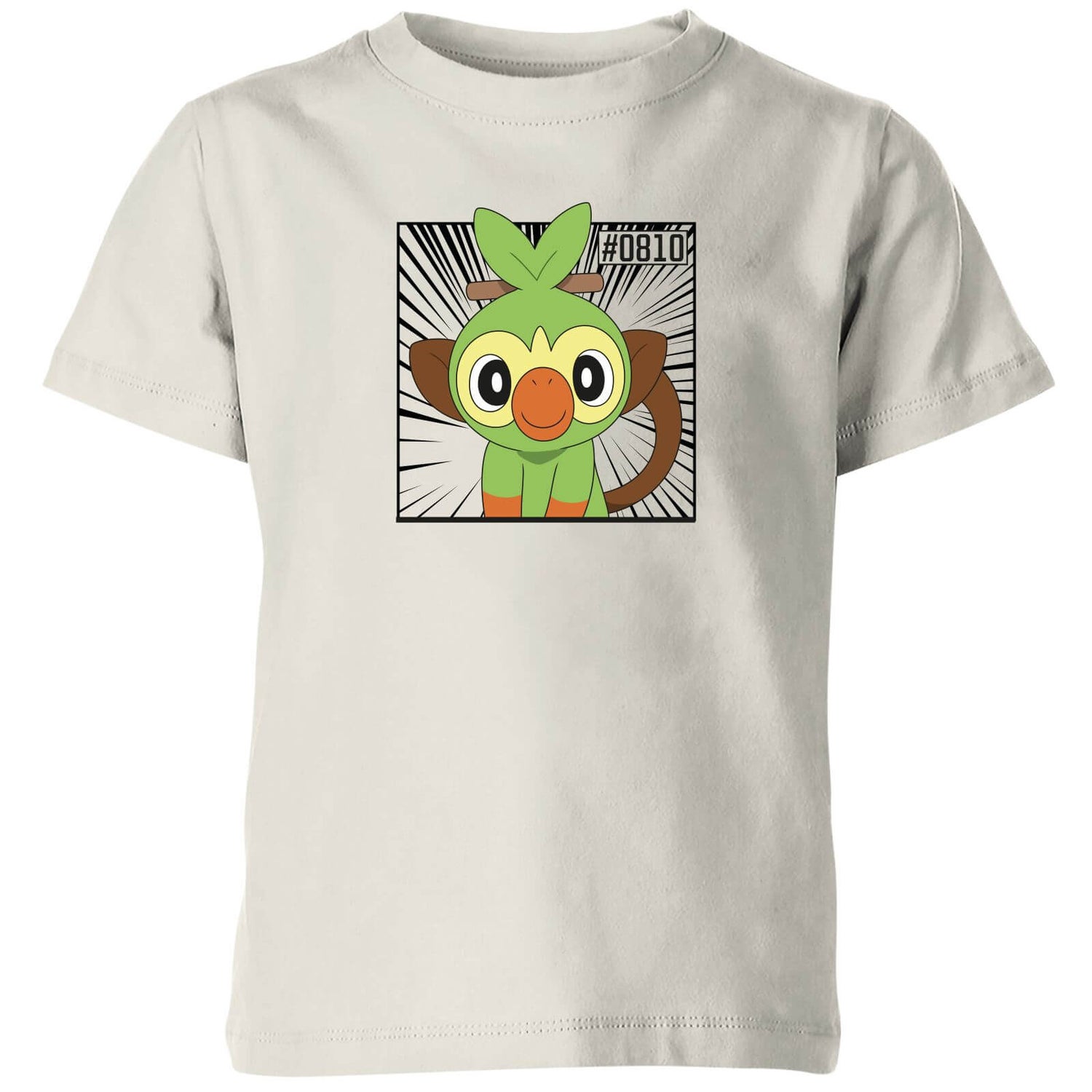Pokemon Grookey Kids' T-Shirt - Cream