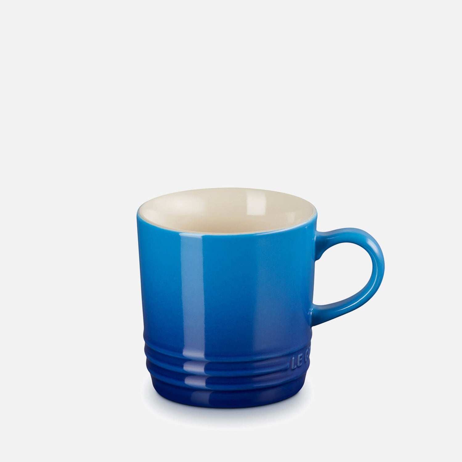 Le Creuset Stoneware Cappuccino Mug - 200ml - Azure Blue