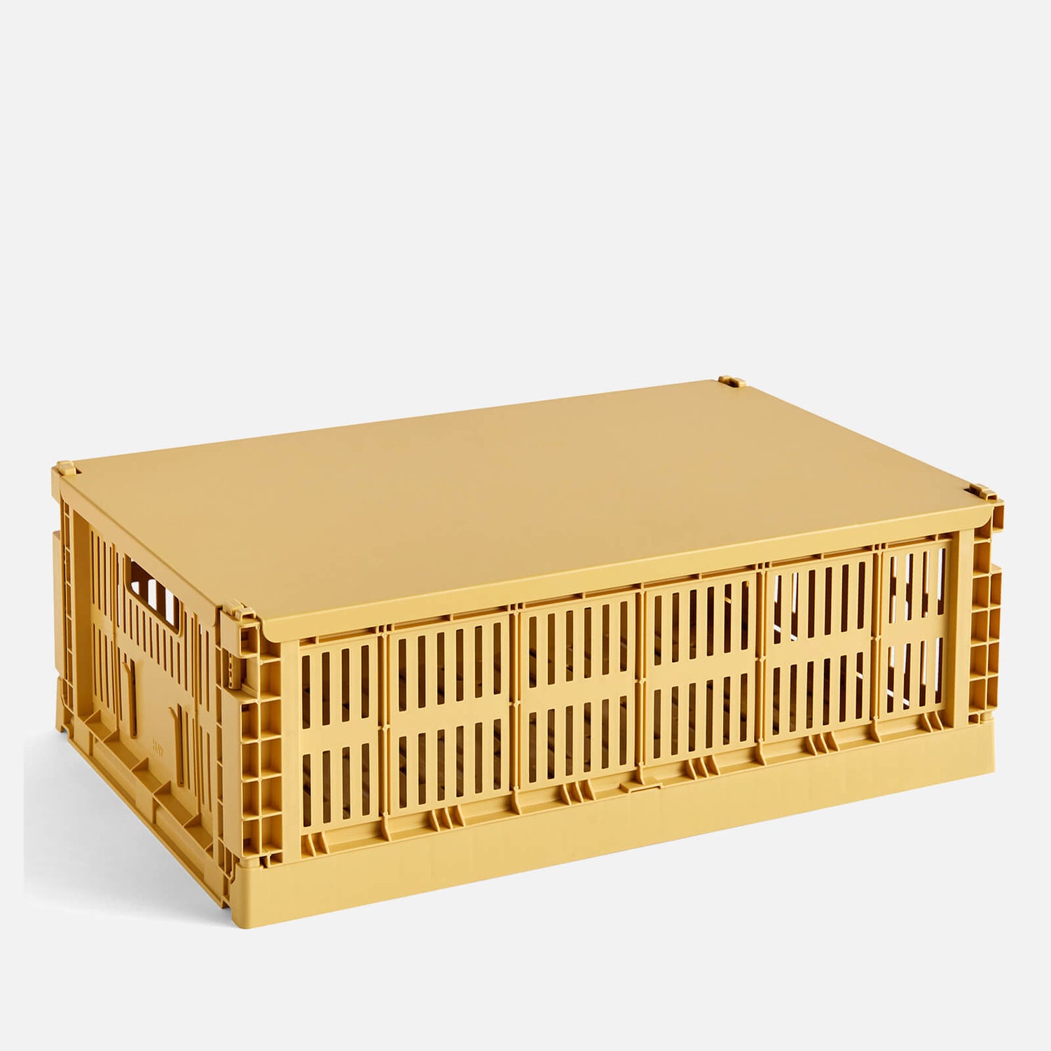 HAY Colour Crate Lid - Large - Golden Yellow