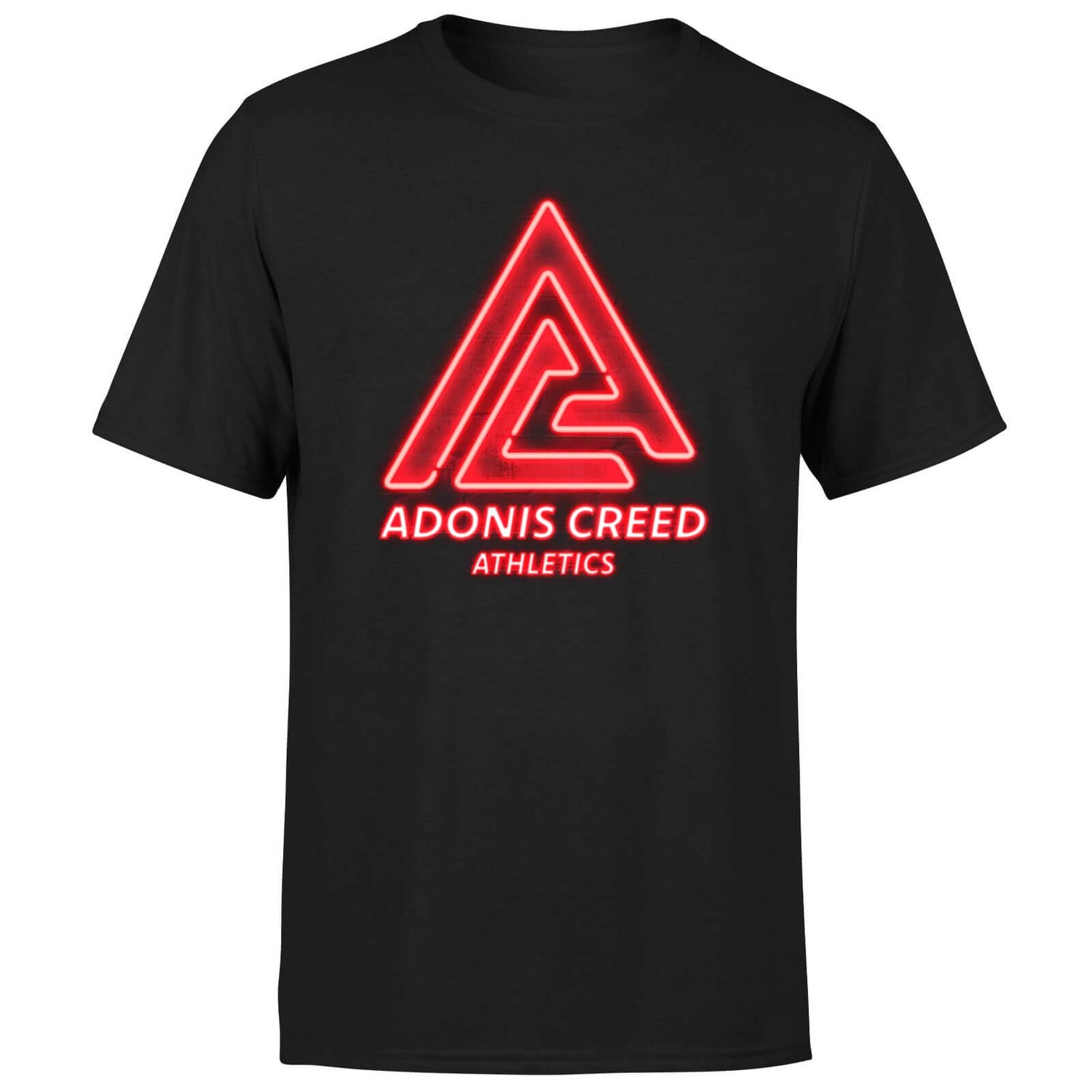 Creed Adonis Creed Athletics Neon Sign Men's T-Shirt - Black - XS