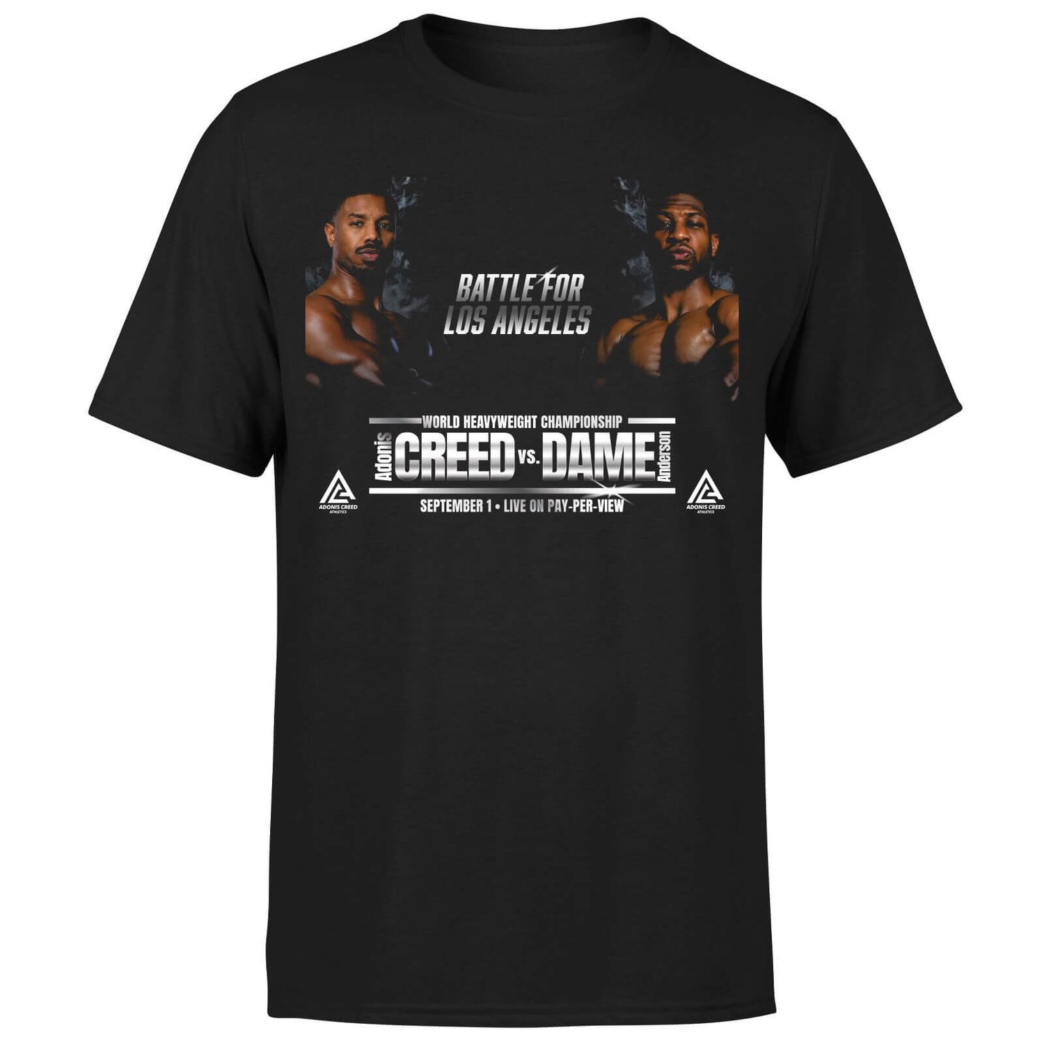 Creed Battle For Los Angeles Men's T-Shirt - Black