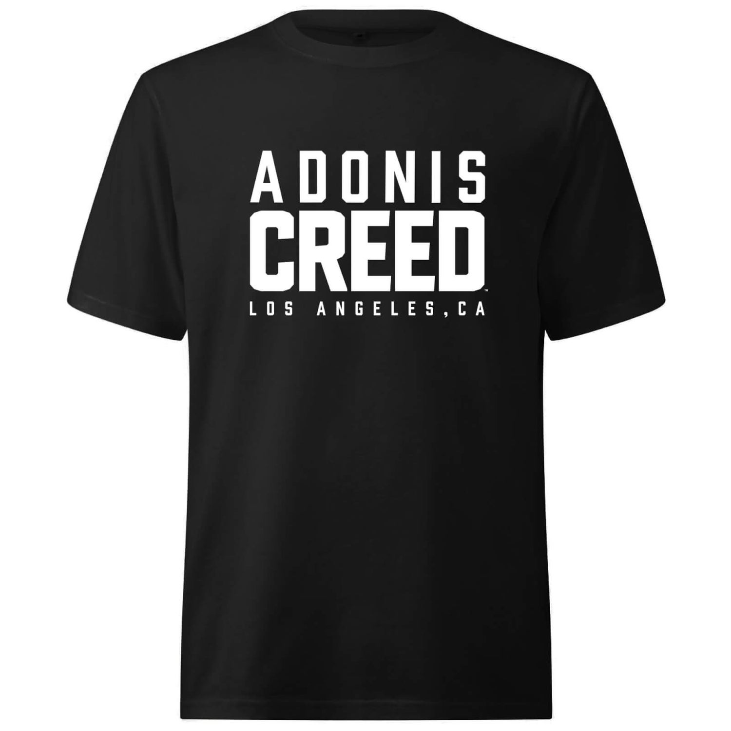 Creed Adonis Creed LA Logo Oversized Heavyweight T-Shirt - Black