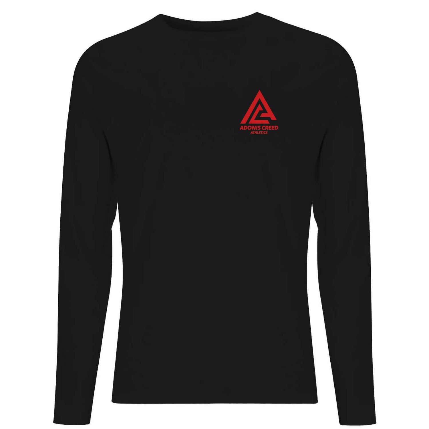 Creed Adonis Creed Athletics Logo Men's Long Sleeve T-Shirt - Black - XS