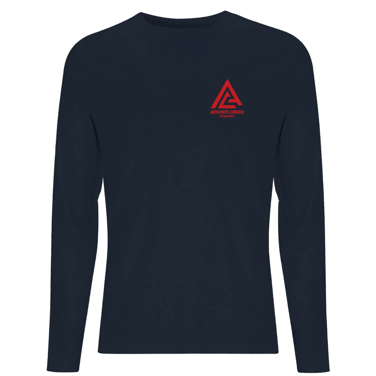 Creed Adonis Creed Athletics Logo Men's Long Sleeve T-Shirt - Navy - XS