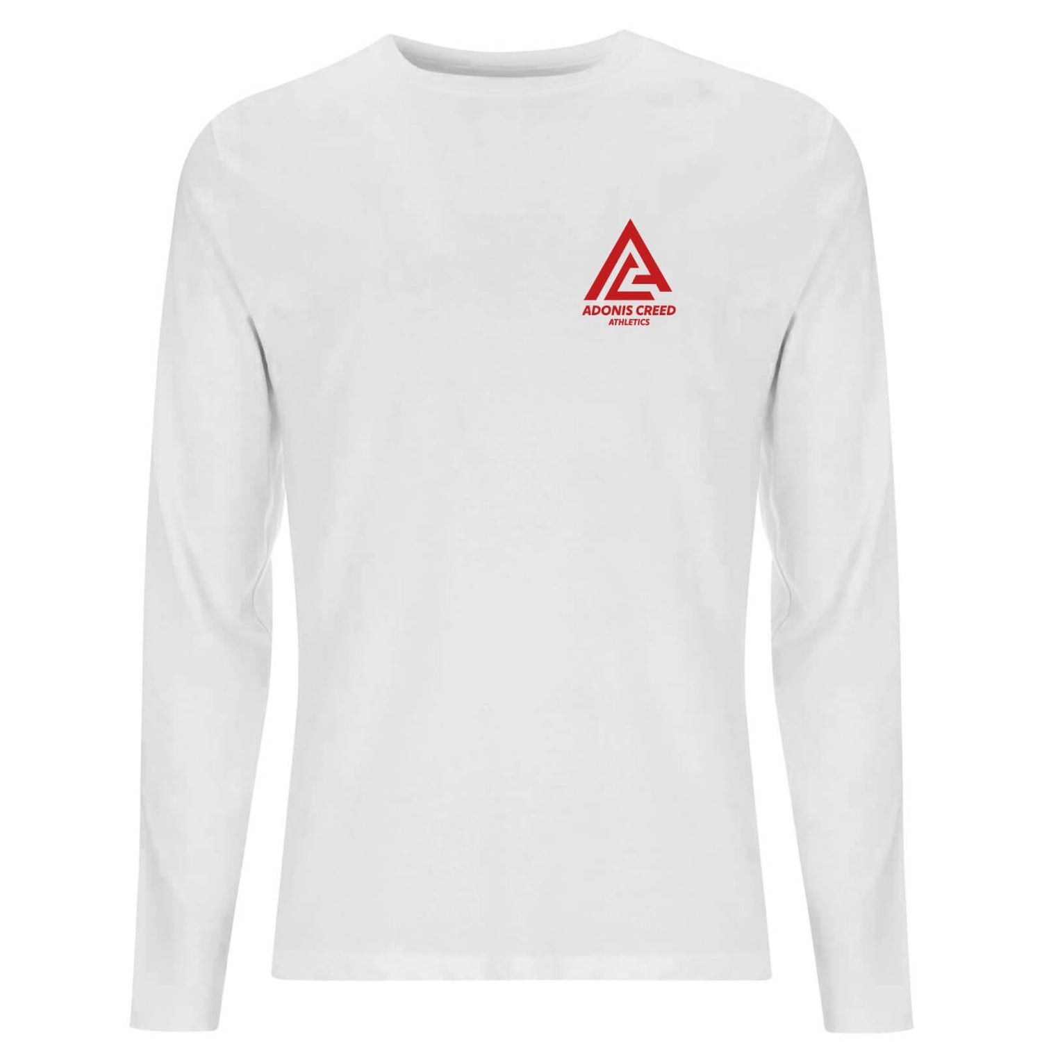 Creed Adonis Creed Athletics Logo Men's Long Sleeve T-Shirt - White - XS