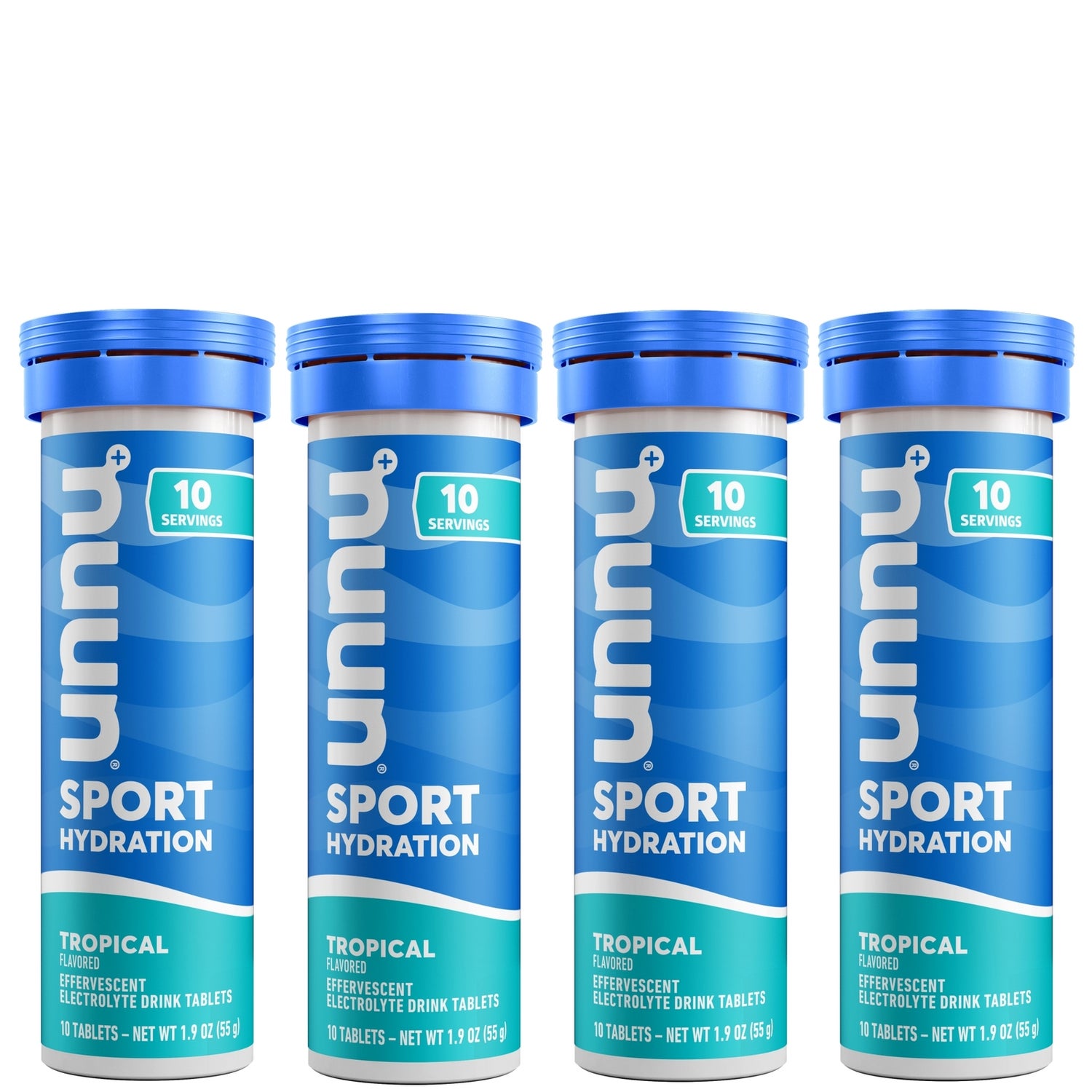 NUUN Sport Tropical Fruit Hydration Tablets - 4 Pack