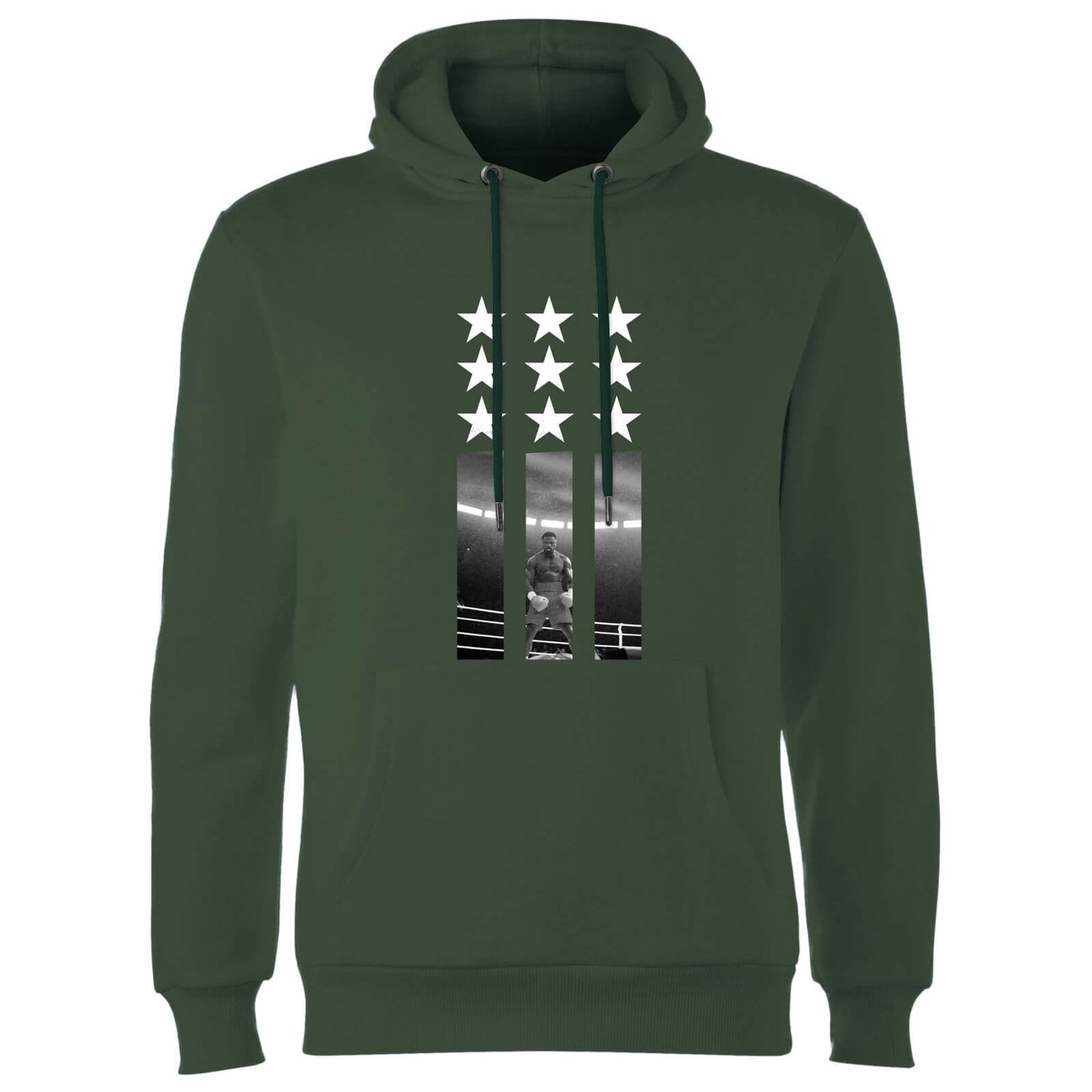 Creed Poster Stars Hoodie - Green